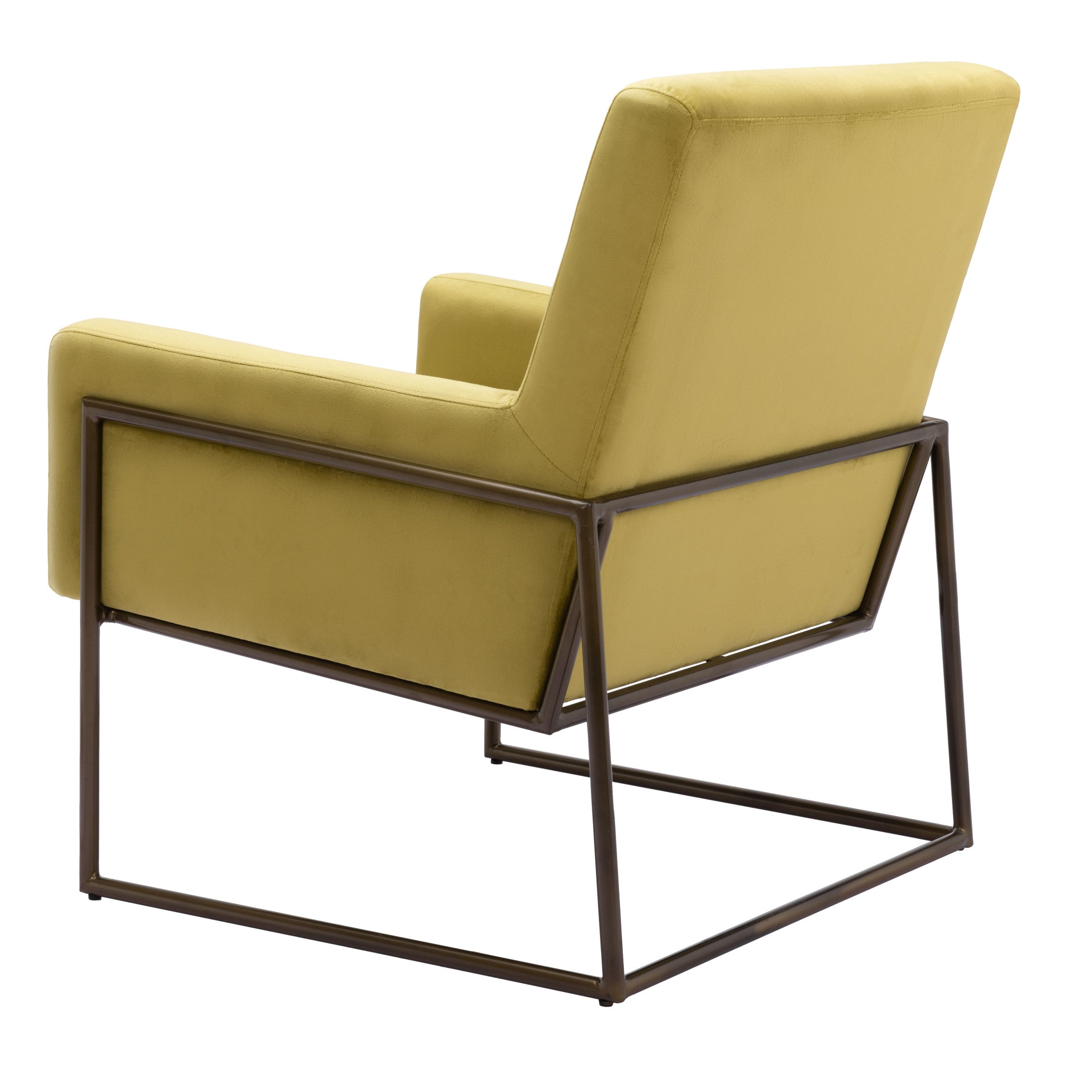 New York Accent Chair Olive Green