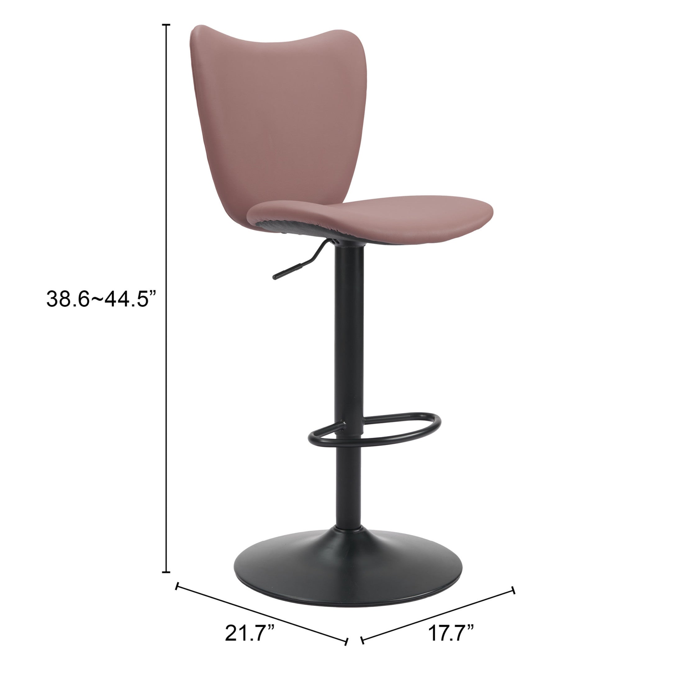 Elevate Barstool (Set of 2) Brown