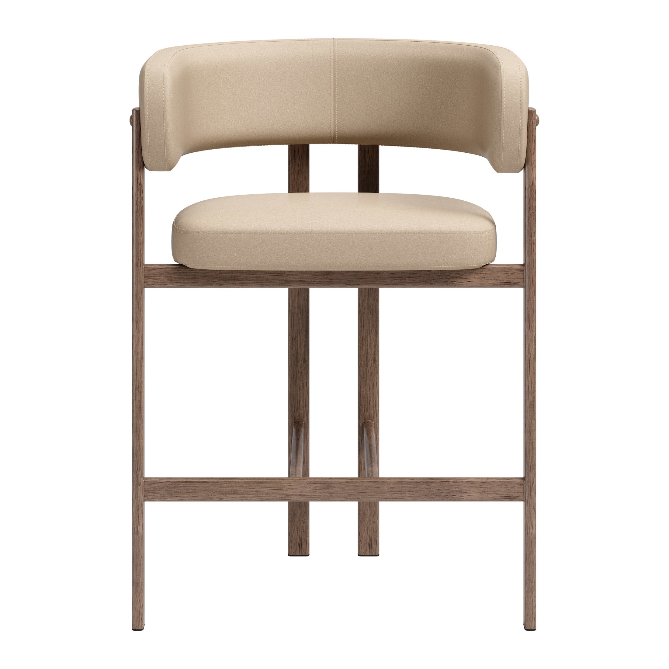 Ruge Counter Stool (Set of 2) Beige