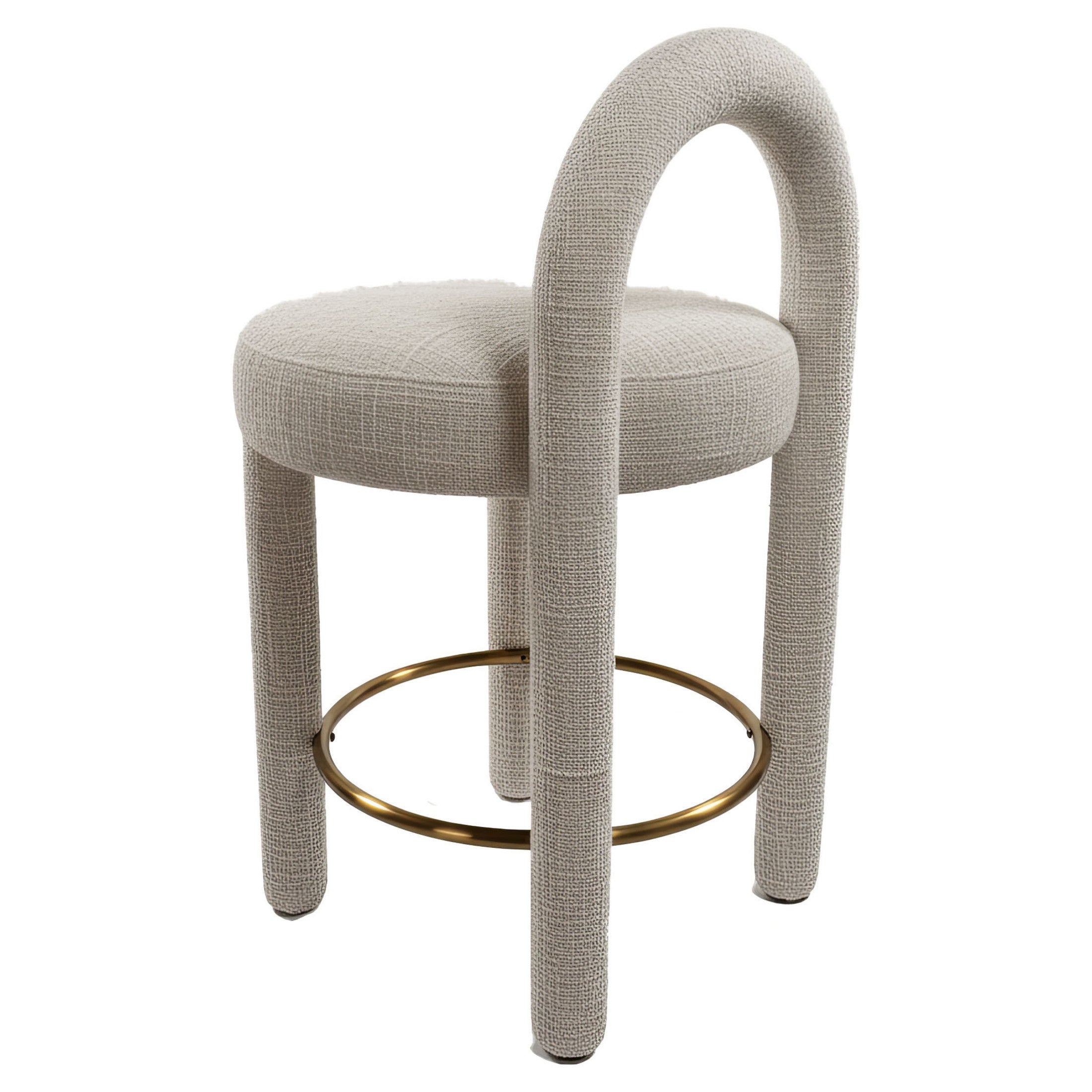 Curco Counter Stool (Set of 2) Gray