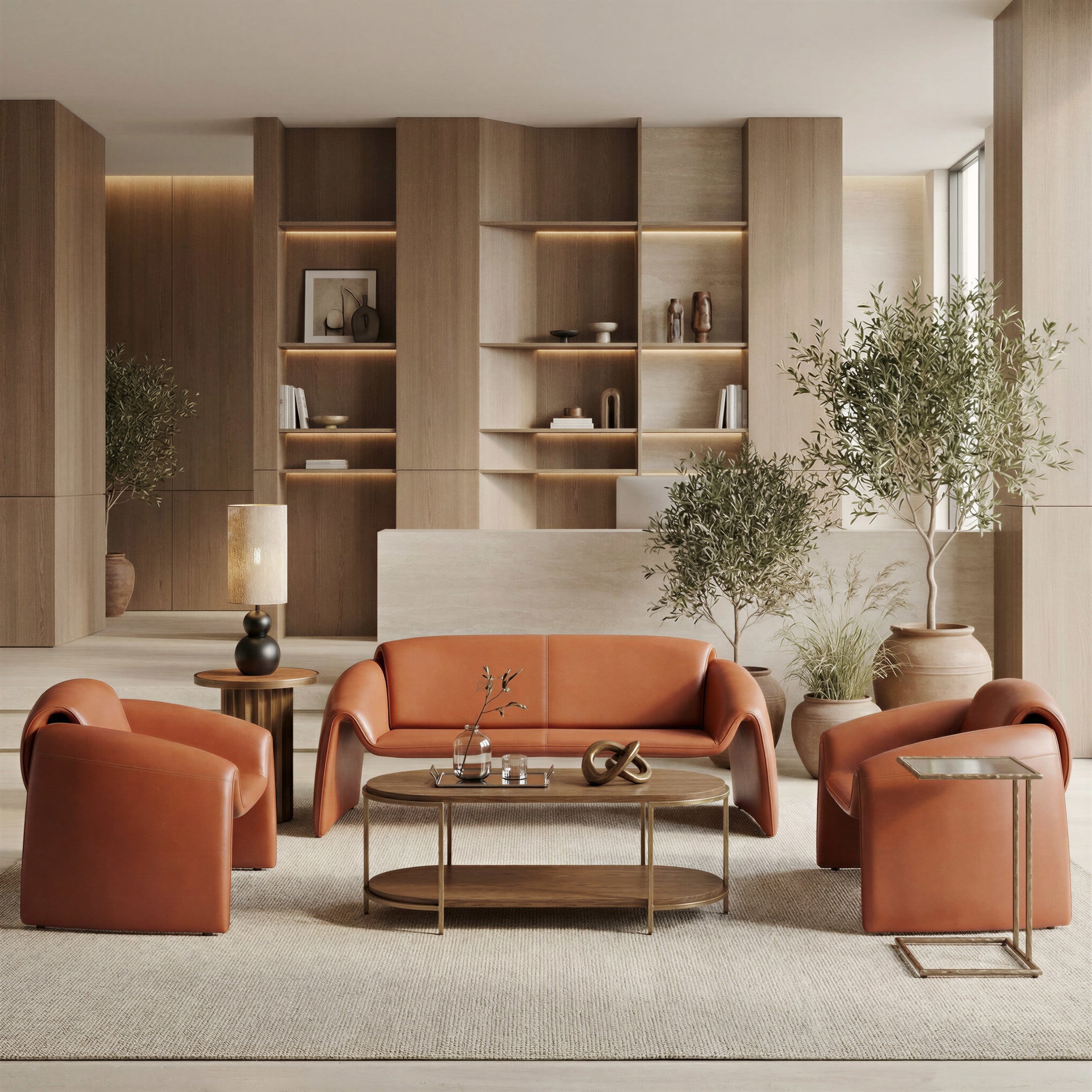 Niju Coffee Table Brown