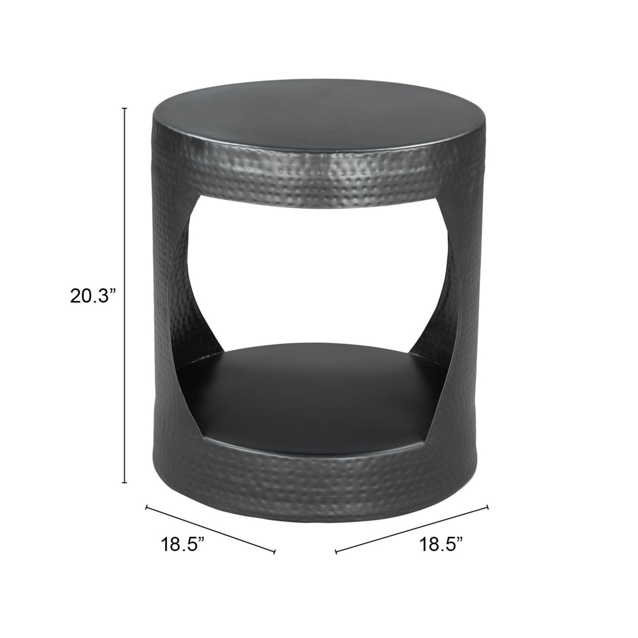 Nuuk Side Table Black