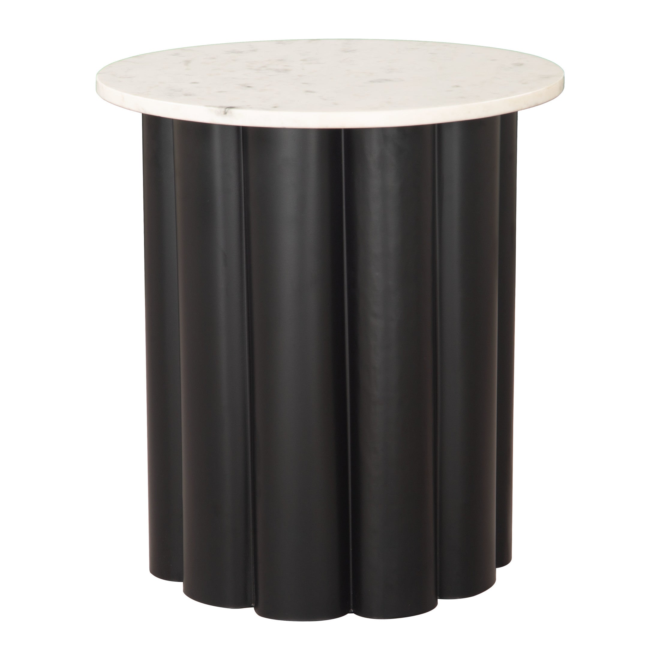 Slika Side Table White & Black
