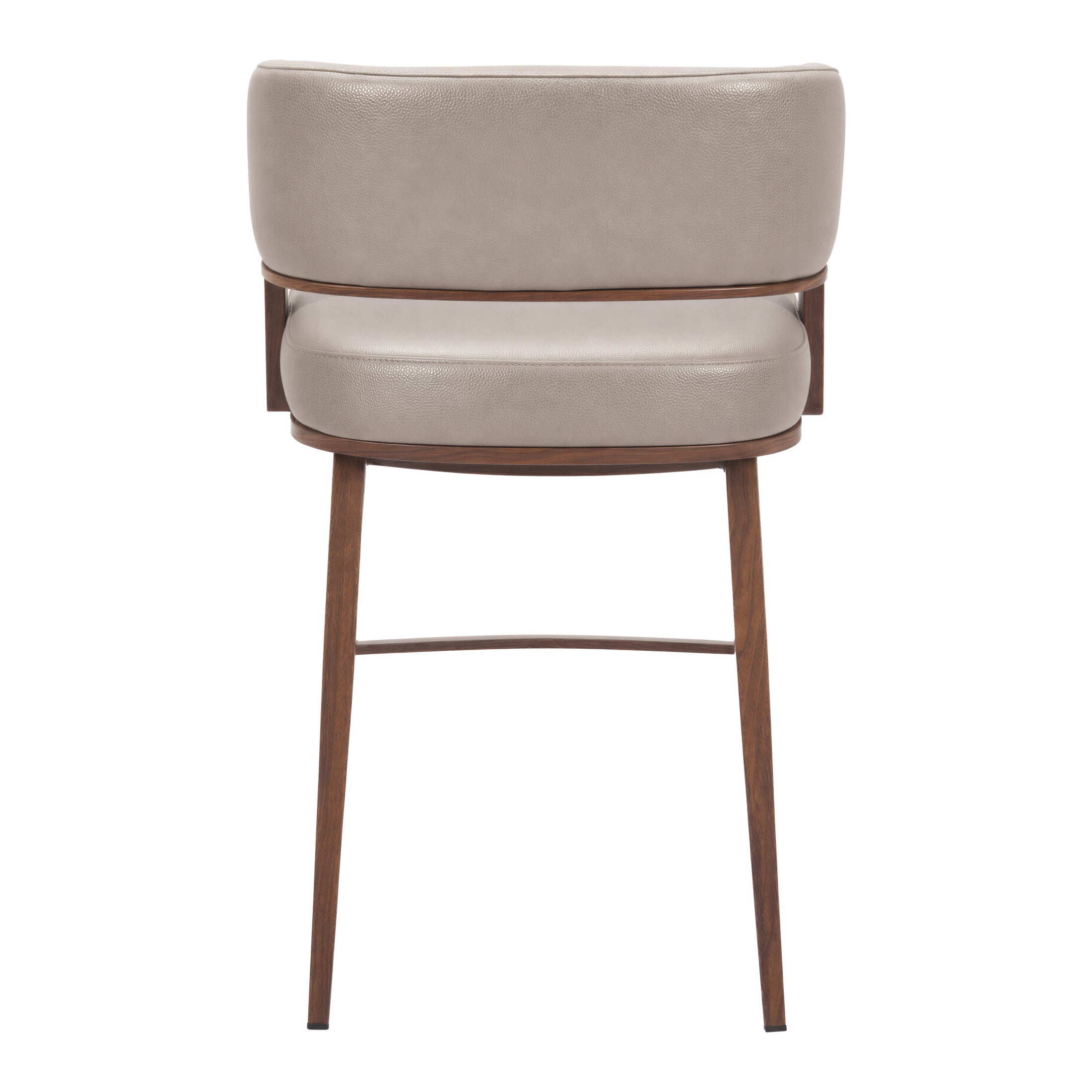 Poise Counter Stool Brown & Walnut
