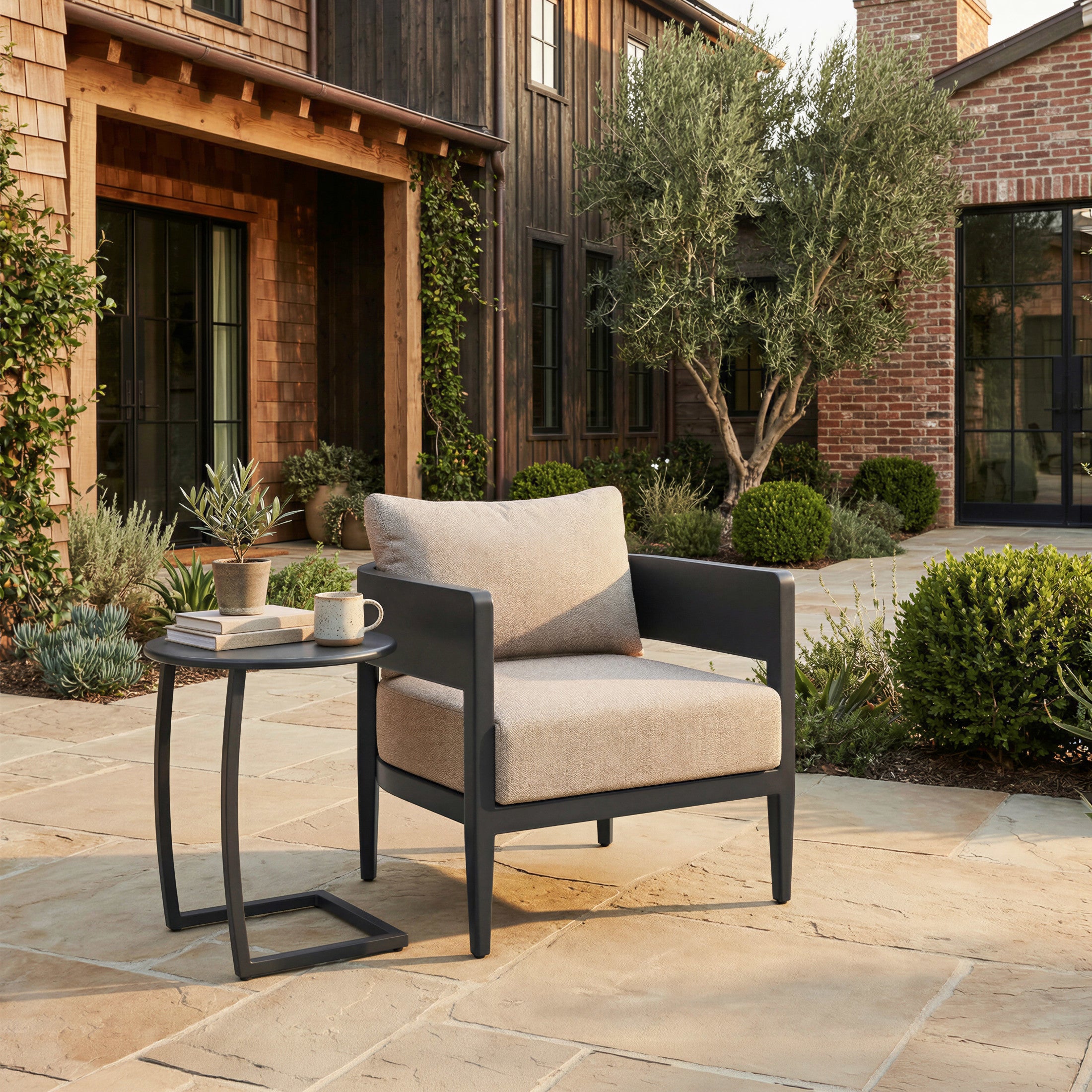 Noga End Table Black