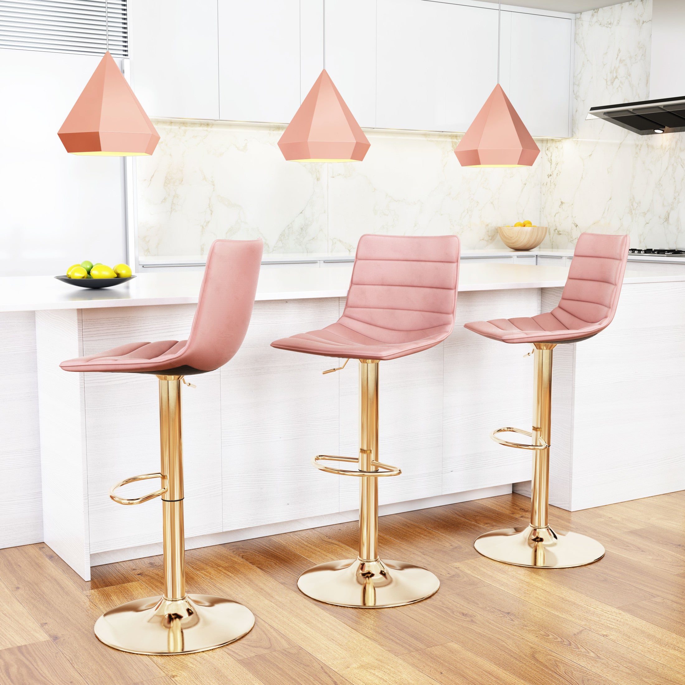 Forecast Ceiling Lamp Rose Gold