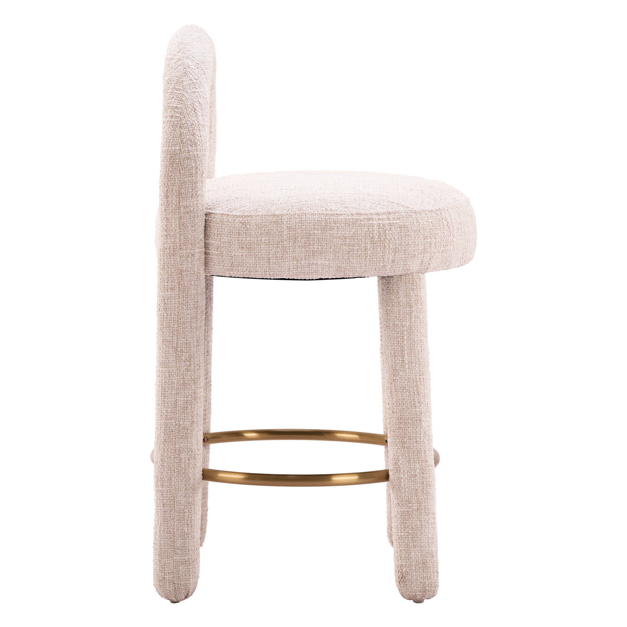 Curco Counter Stool (Set of 2) Beige