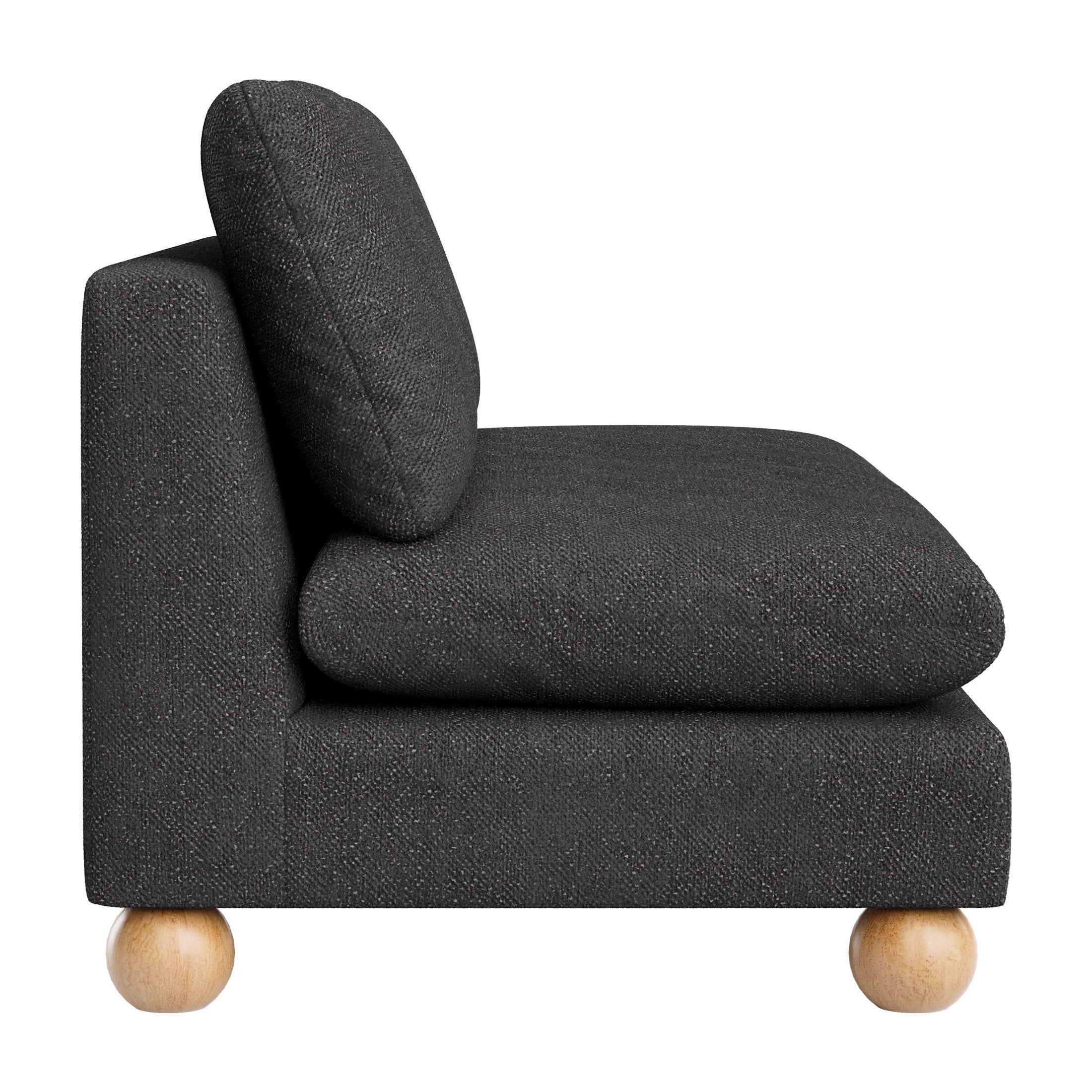 Minze Loveseat Black