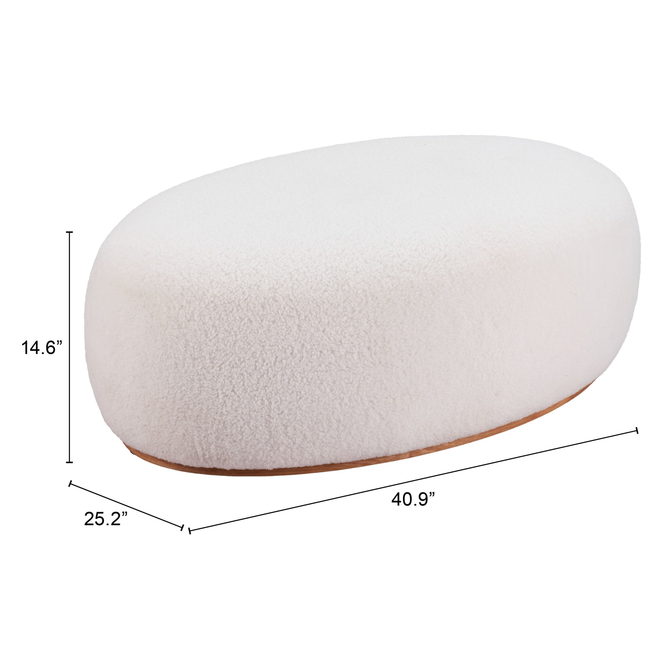 Amber Ottoman Cream