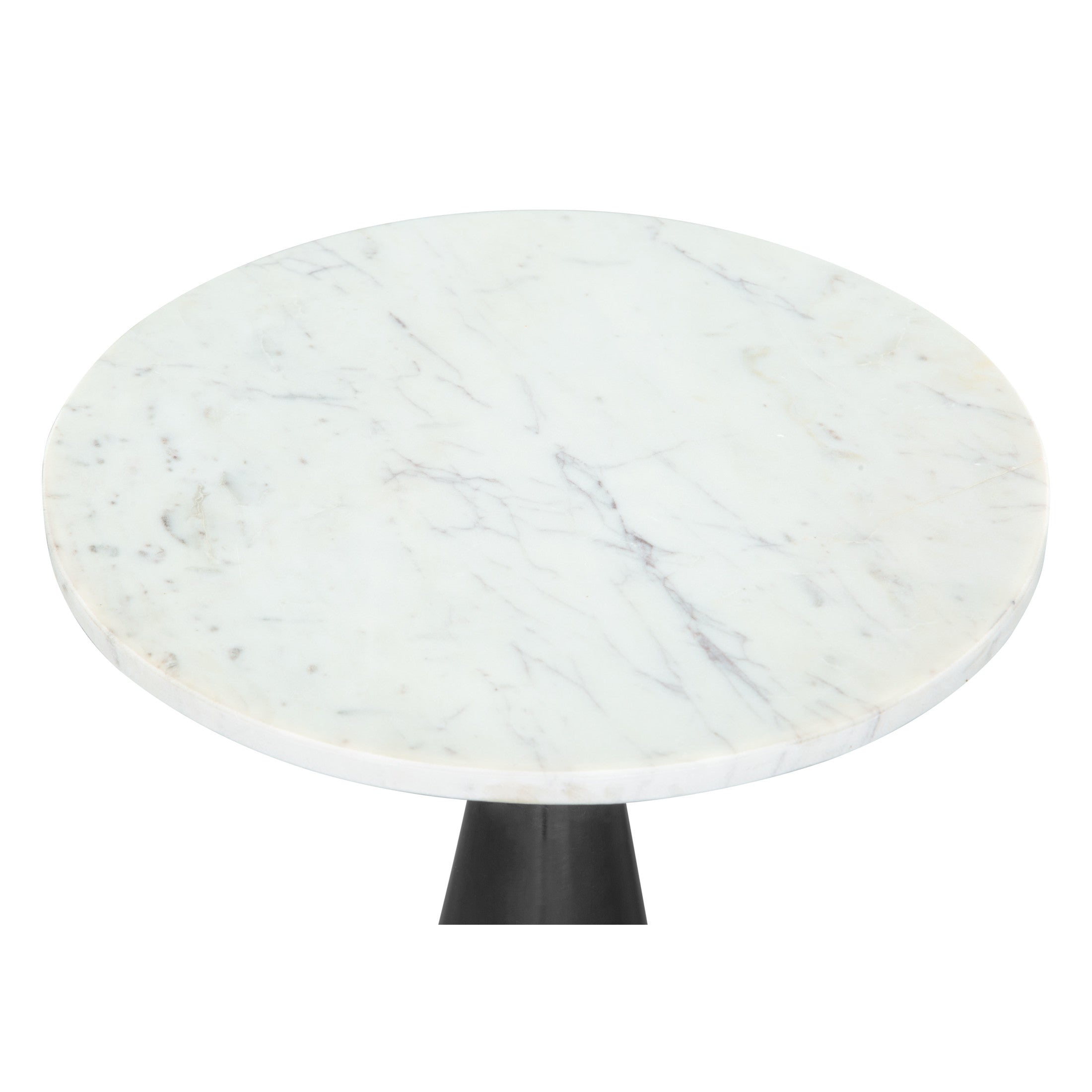 Tim Side Table White & Black