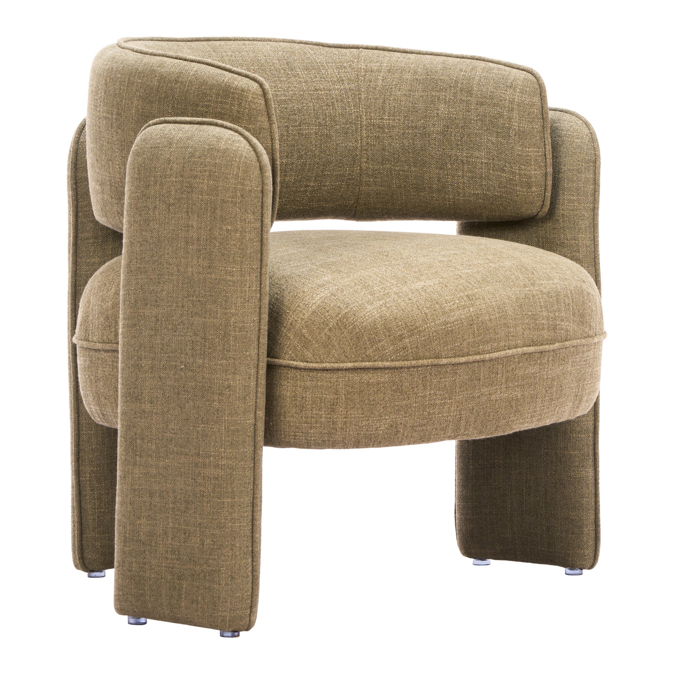 Naan Accent Chair Artichoke Green
