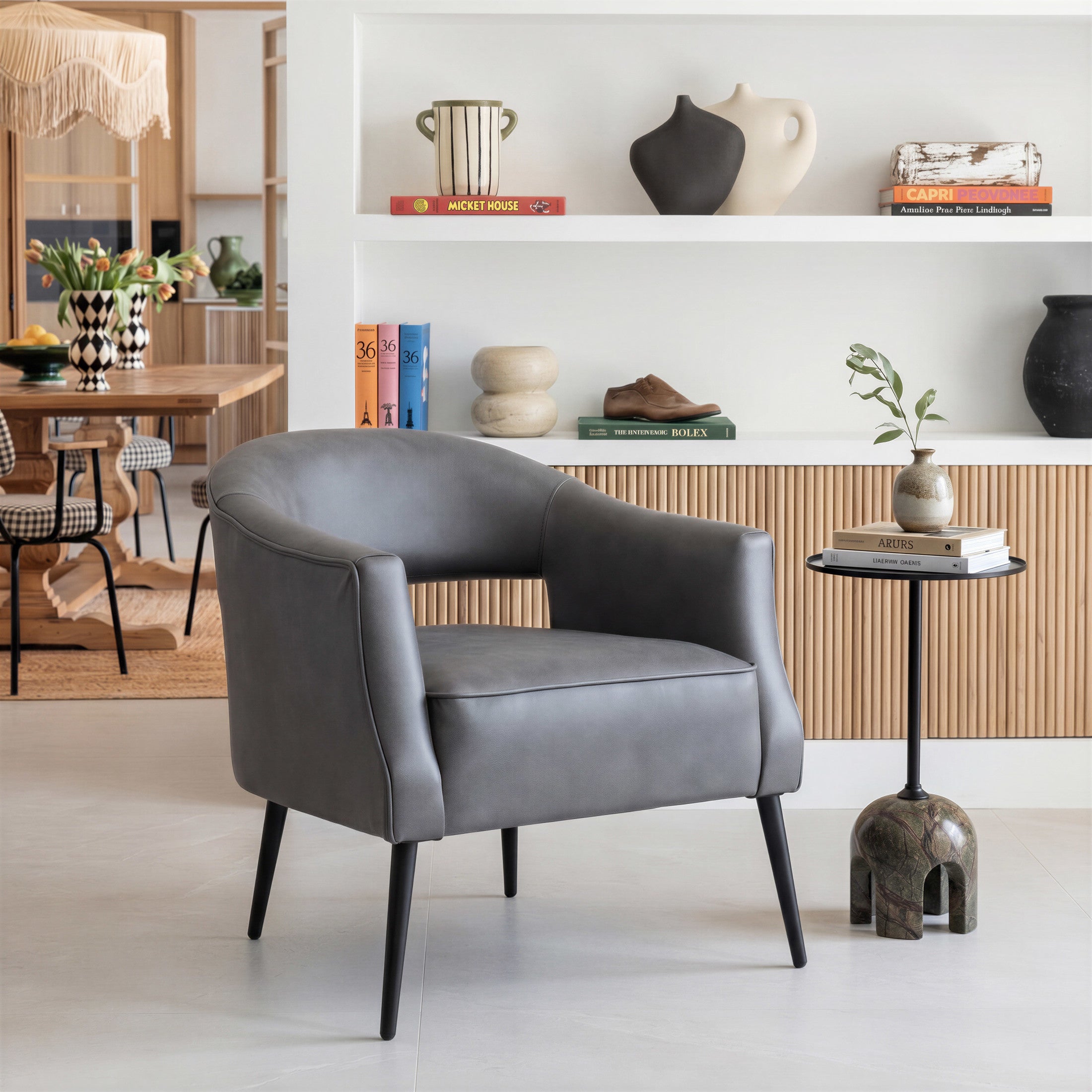 Berkeley Accent Chair Vintage Gray