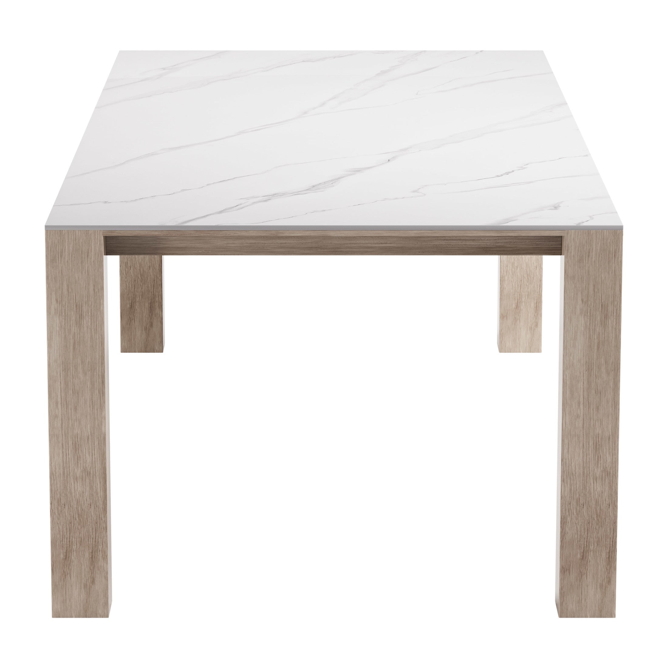 Leilani Rectangular Dining Table White