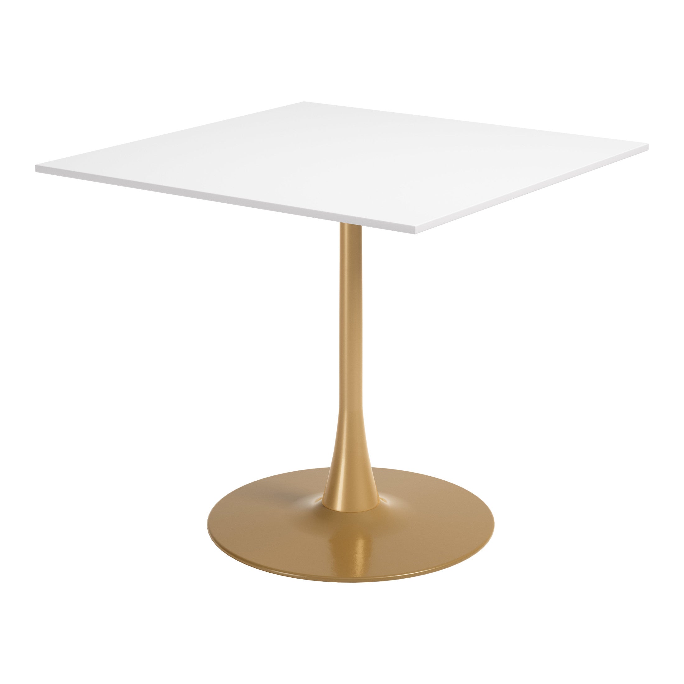Epas Dining Table White & Gold