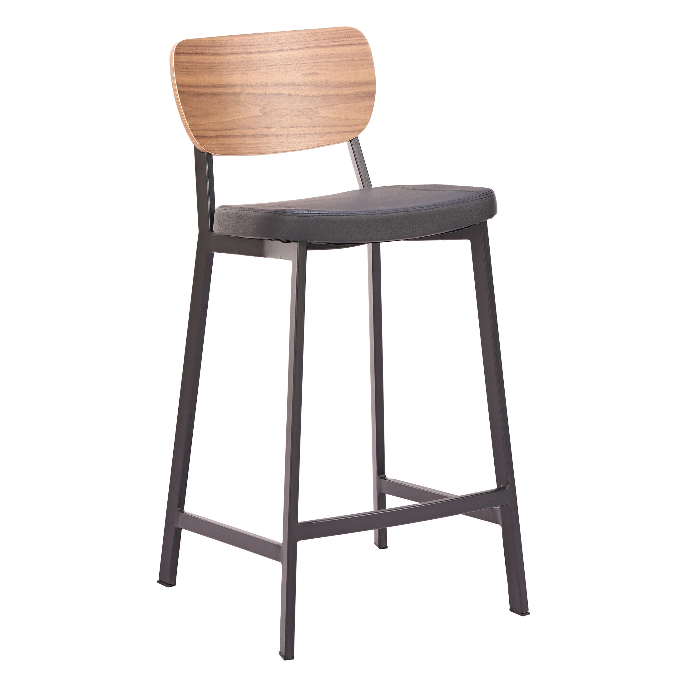 Ardenne Counter Stool (Set of 2) Black & Brown