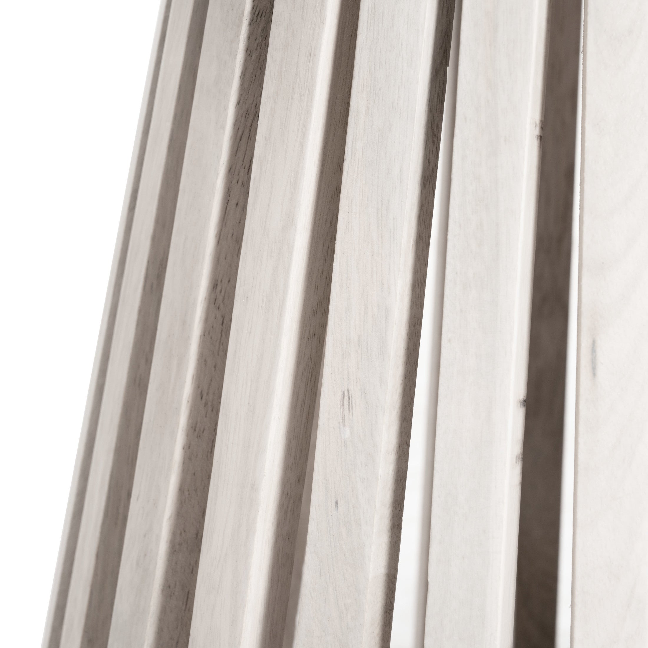 Mazara Side Table White & Whitewashed