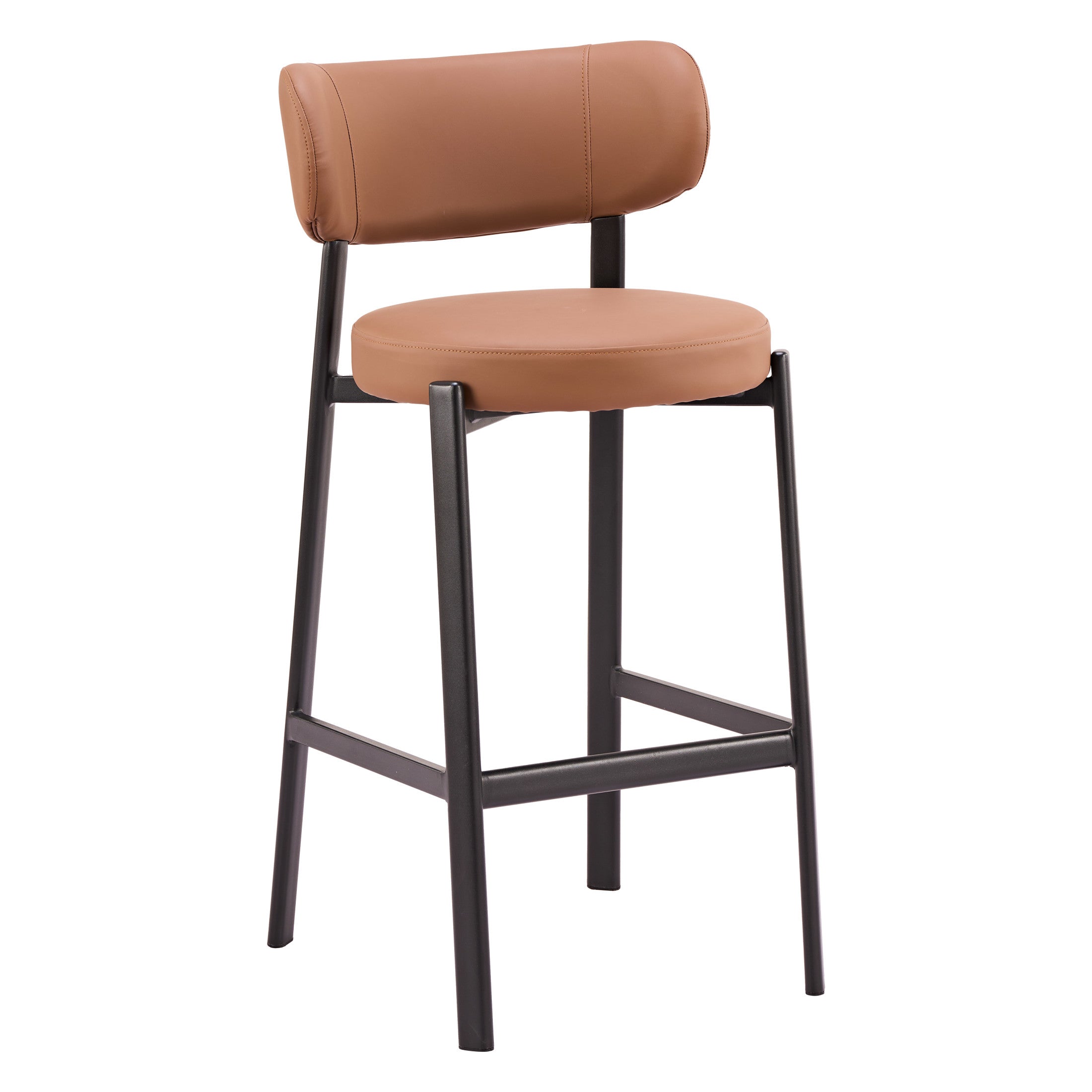 Prairie Barstool (Set of 2) Brown