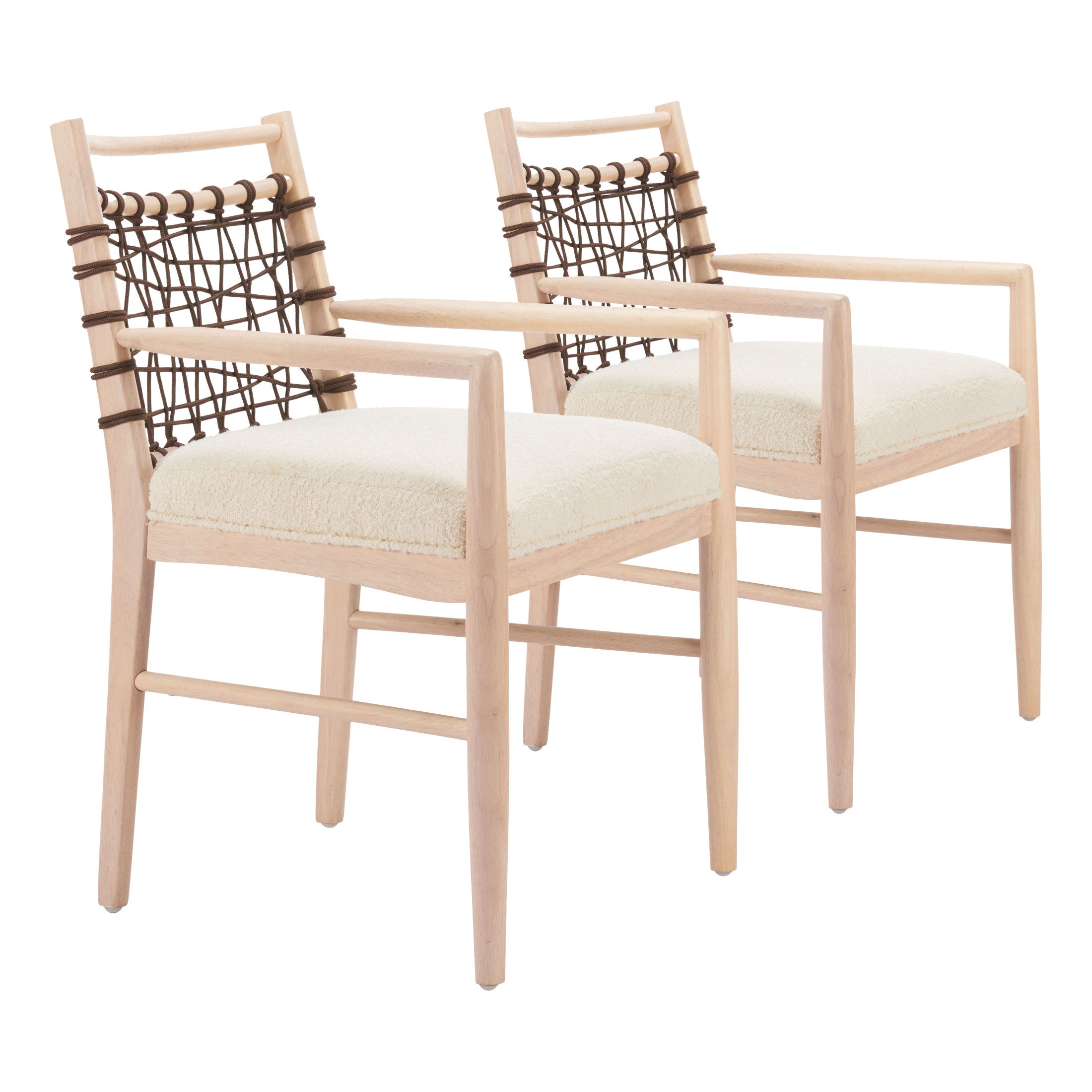 Wezly Dining Chair (Set of 2) Ivory