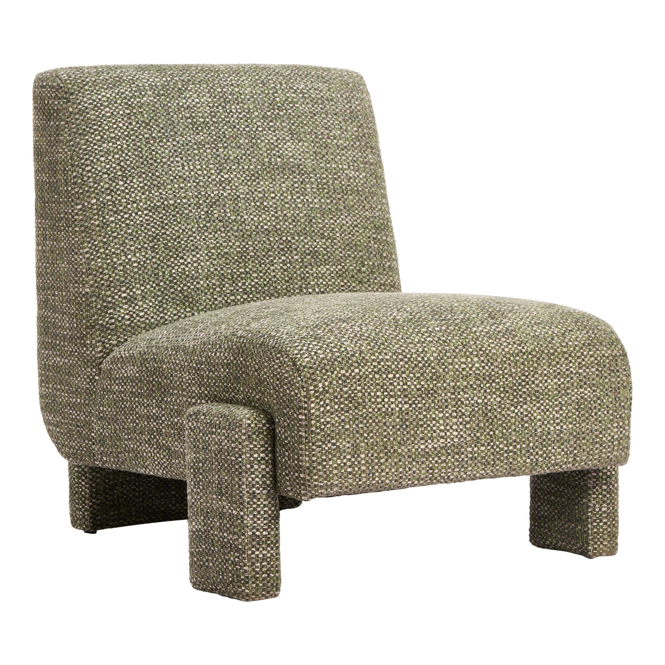 Orleen Accent Chair Checker Green