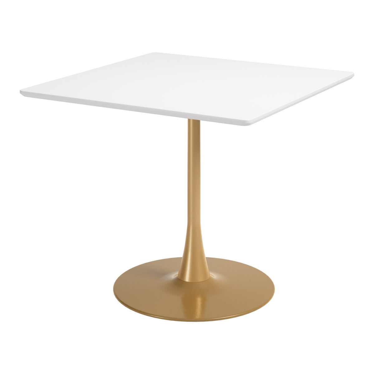Epas Dining Table White & Gold
