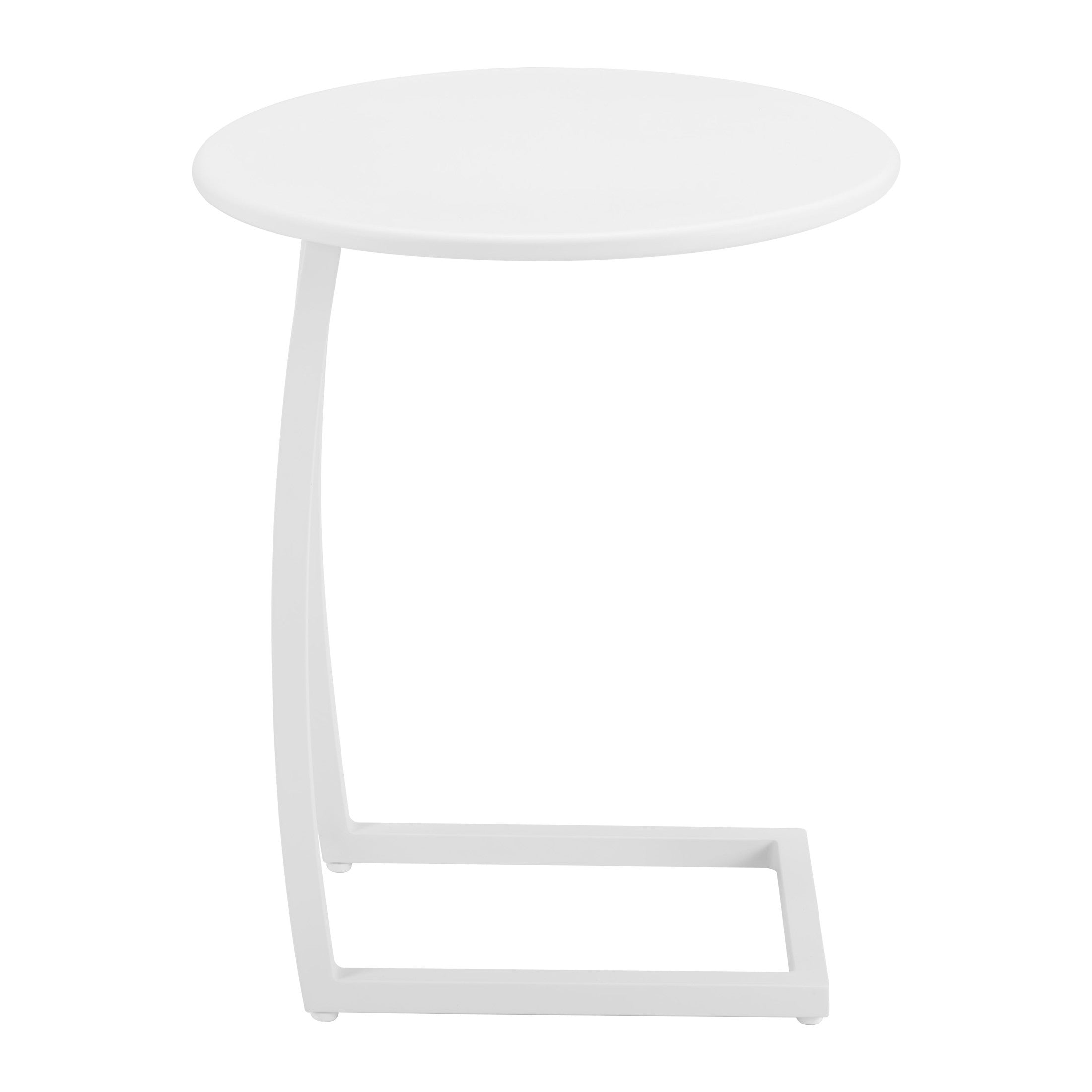 Noga End Table White