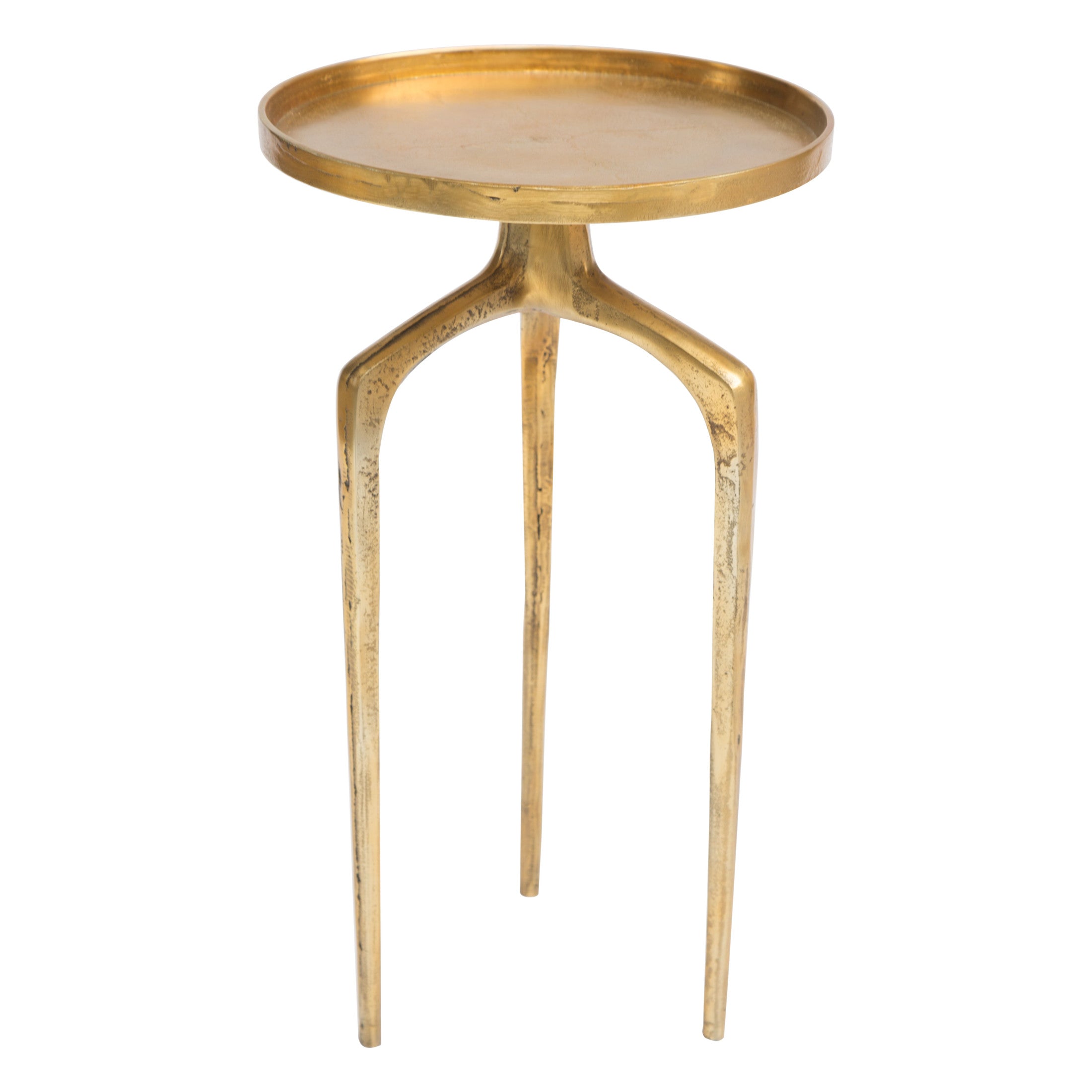 Como Accent Table Set (2-Piece) Antique Gold