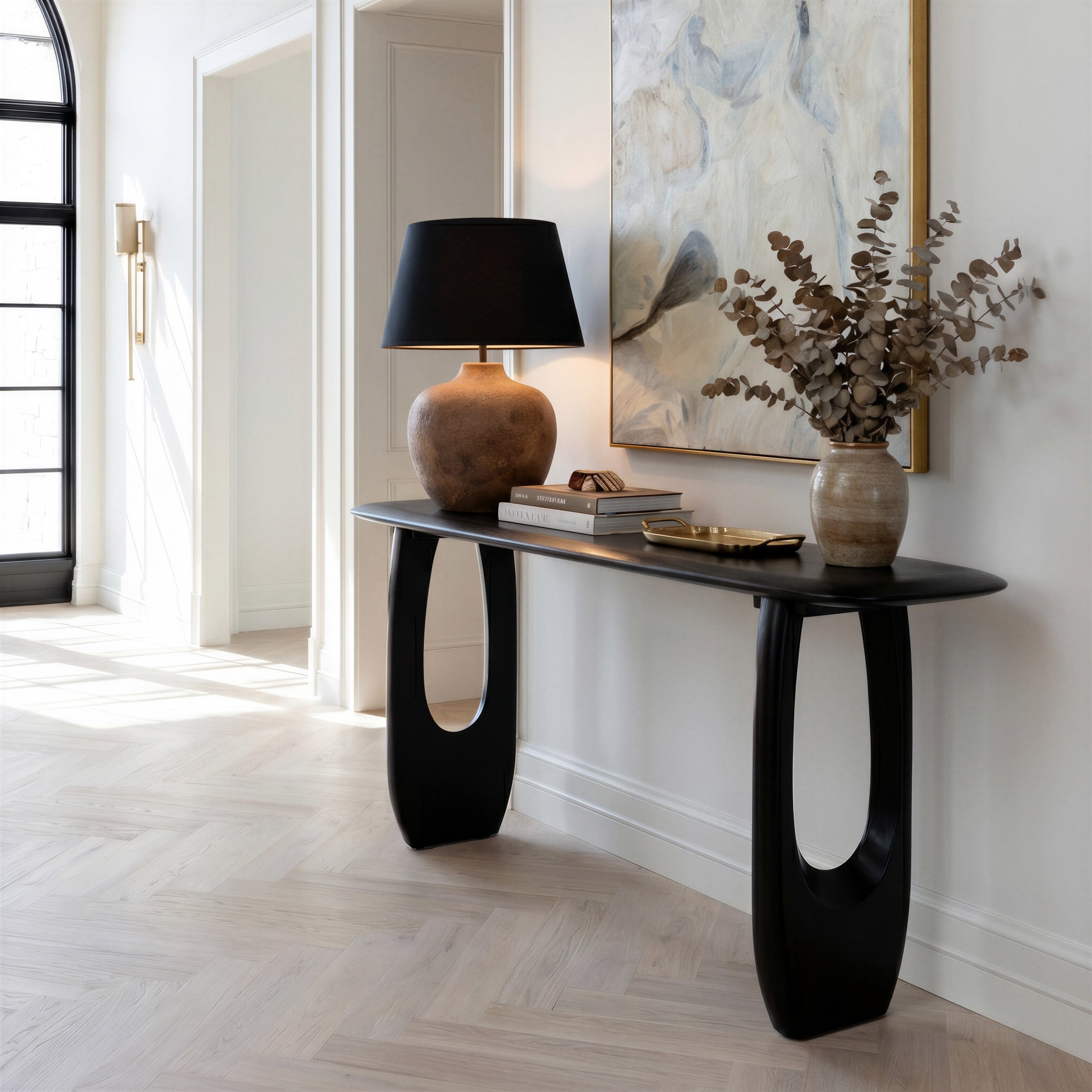 Arasan Console Table Black