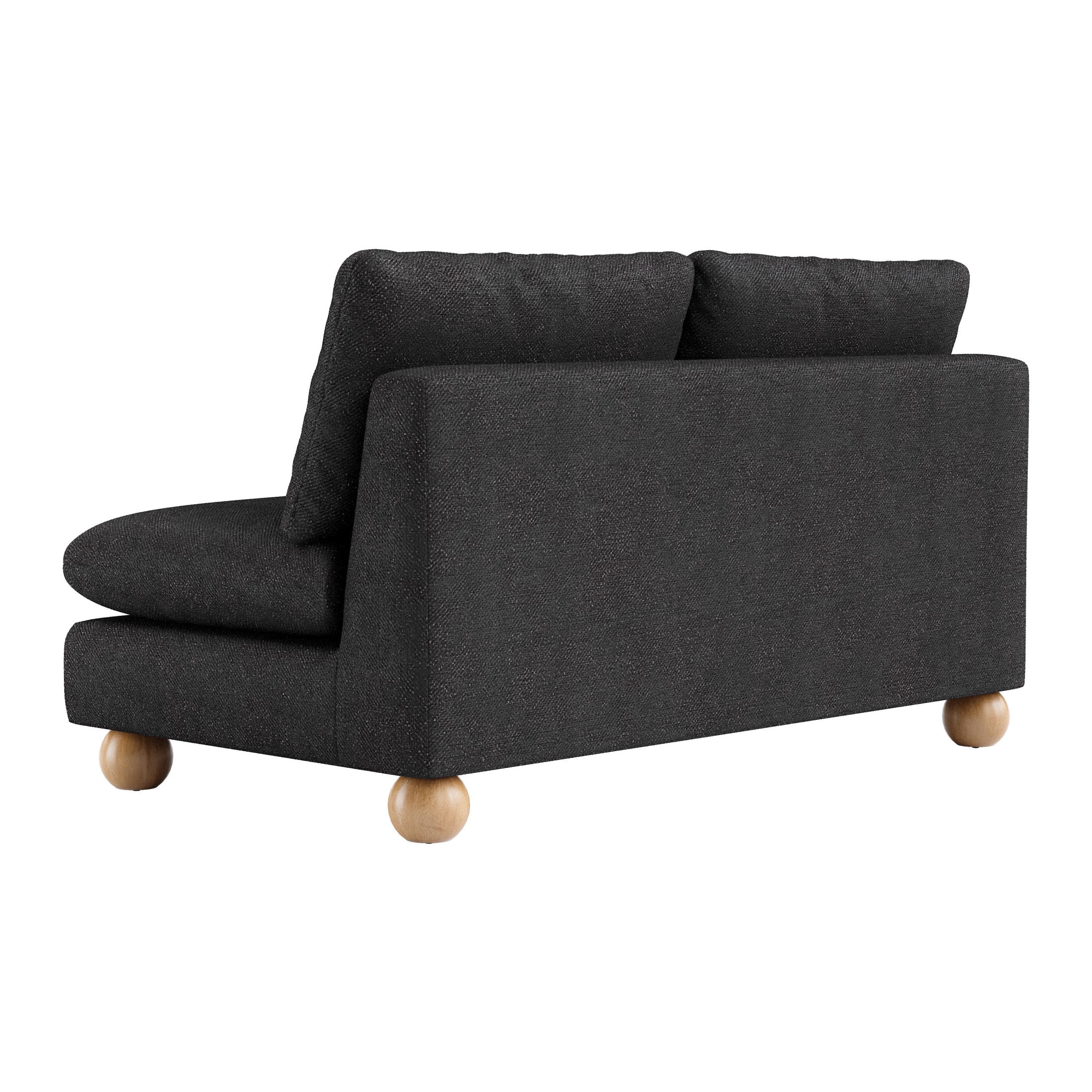 Minze Loveseat Black