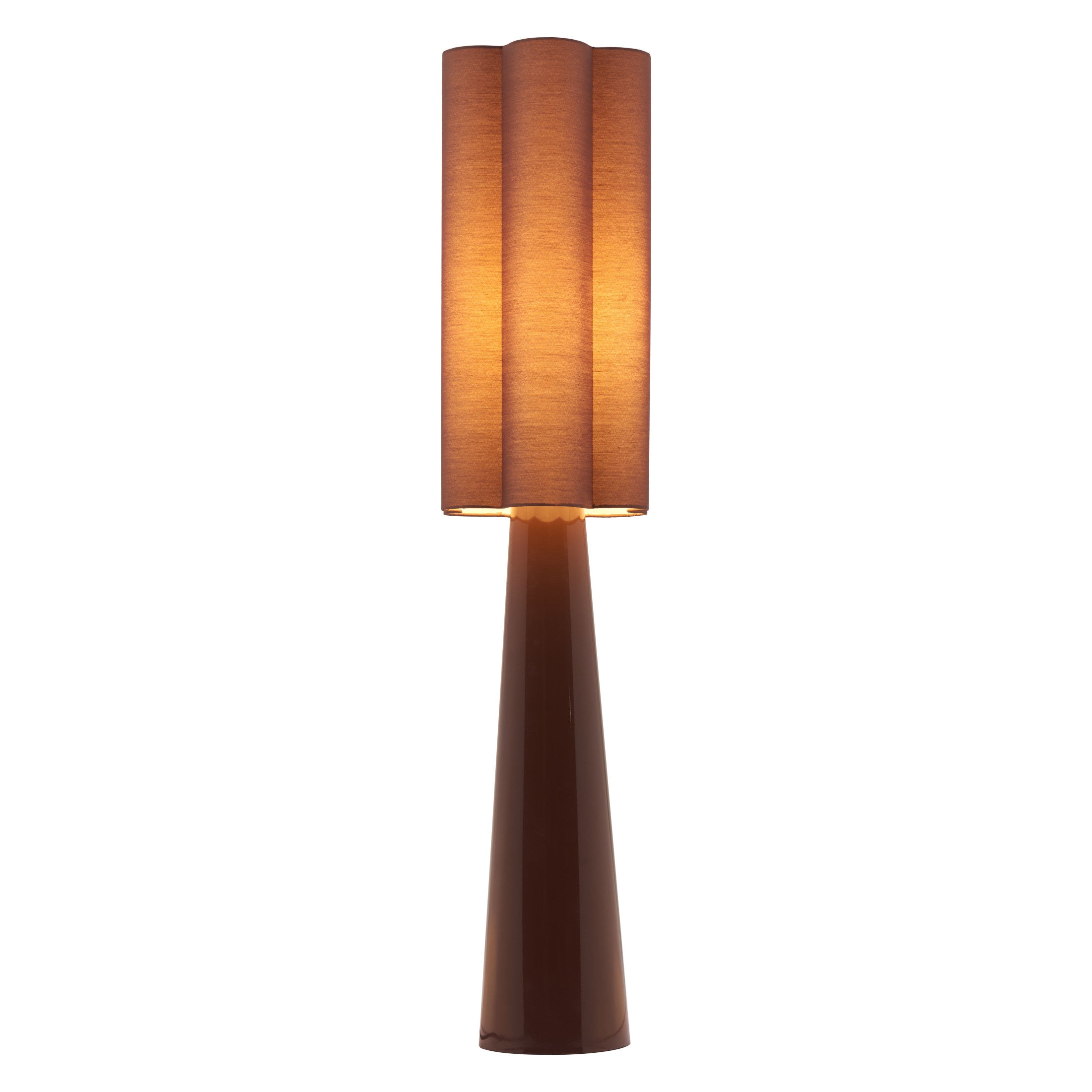 Violet Floor Lamp Brown