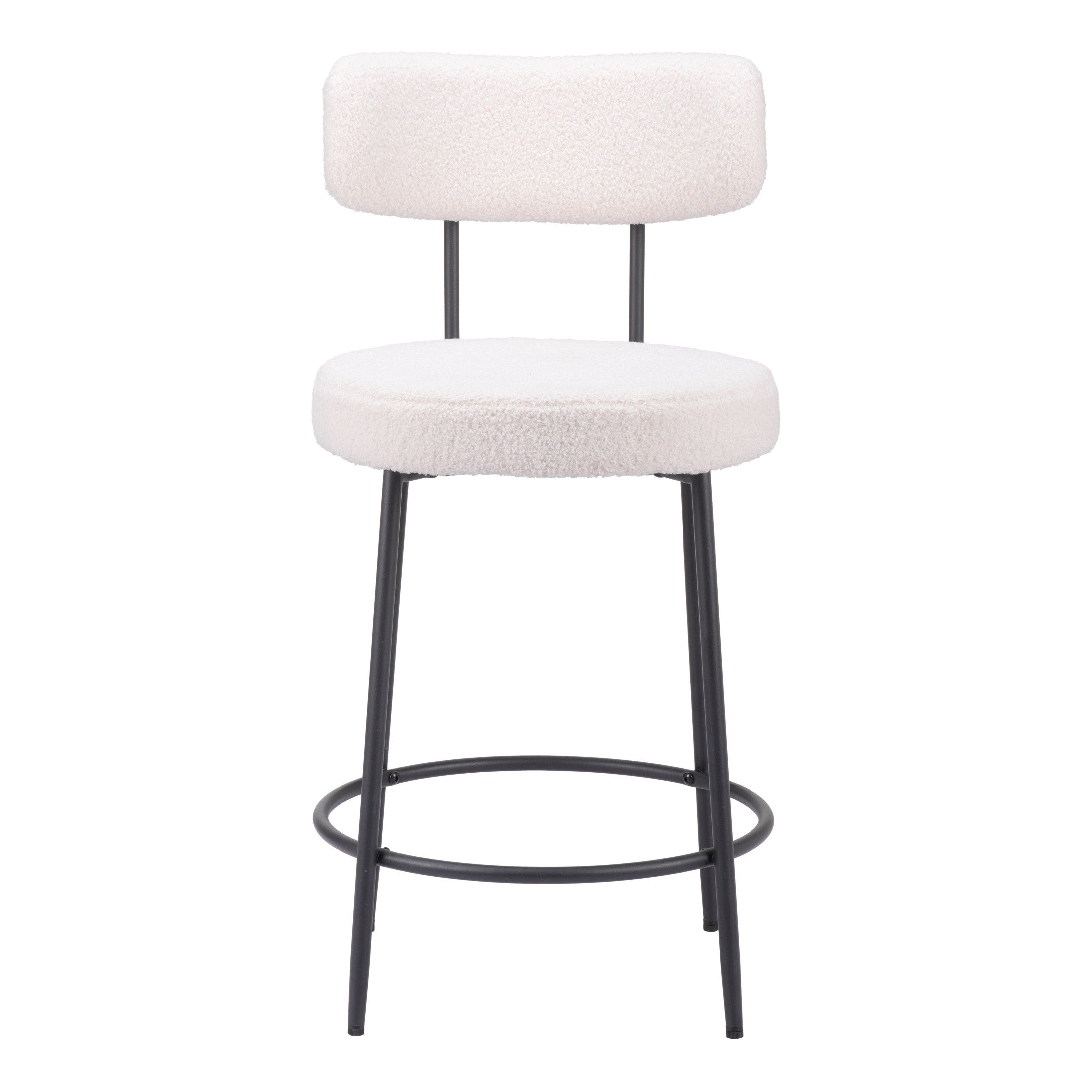 Blanca Counter Stool (Set of 2) Ivory