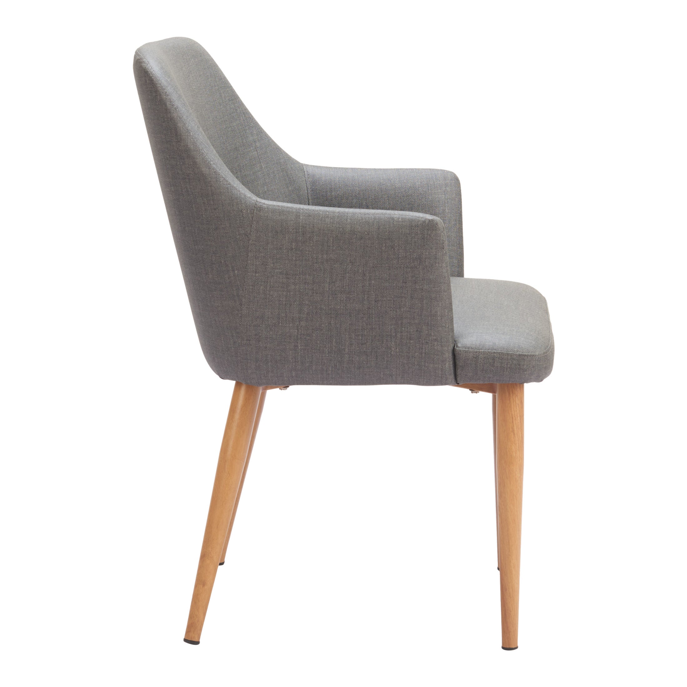 Wisom Dining Chair (Set of 2) Gray