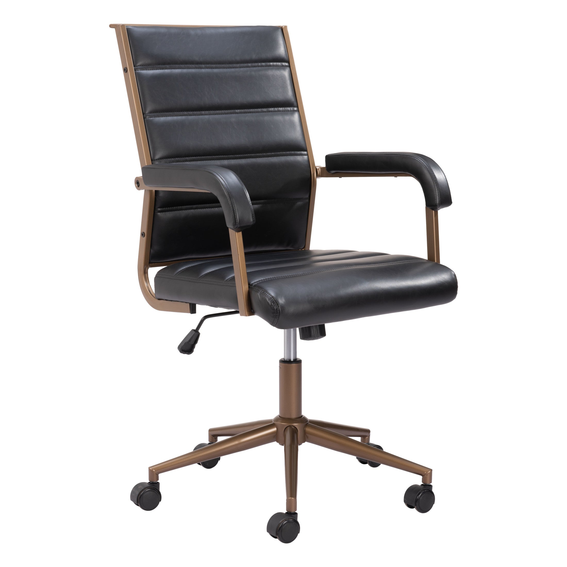 Auction Office Chair Vintage Black