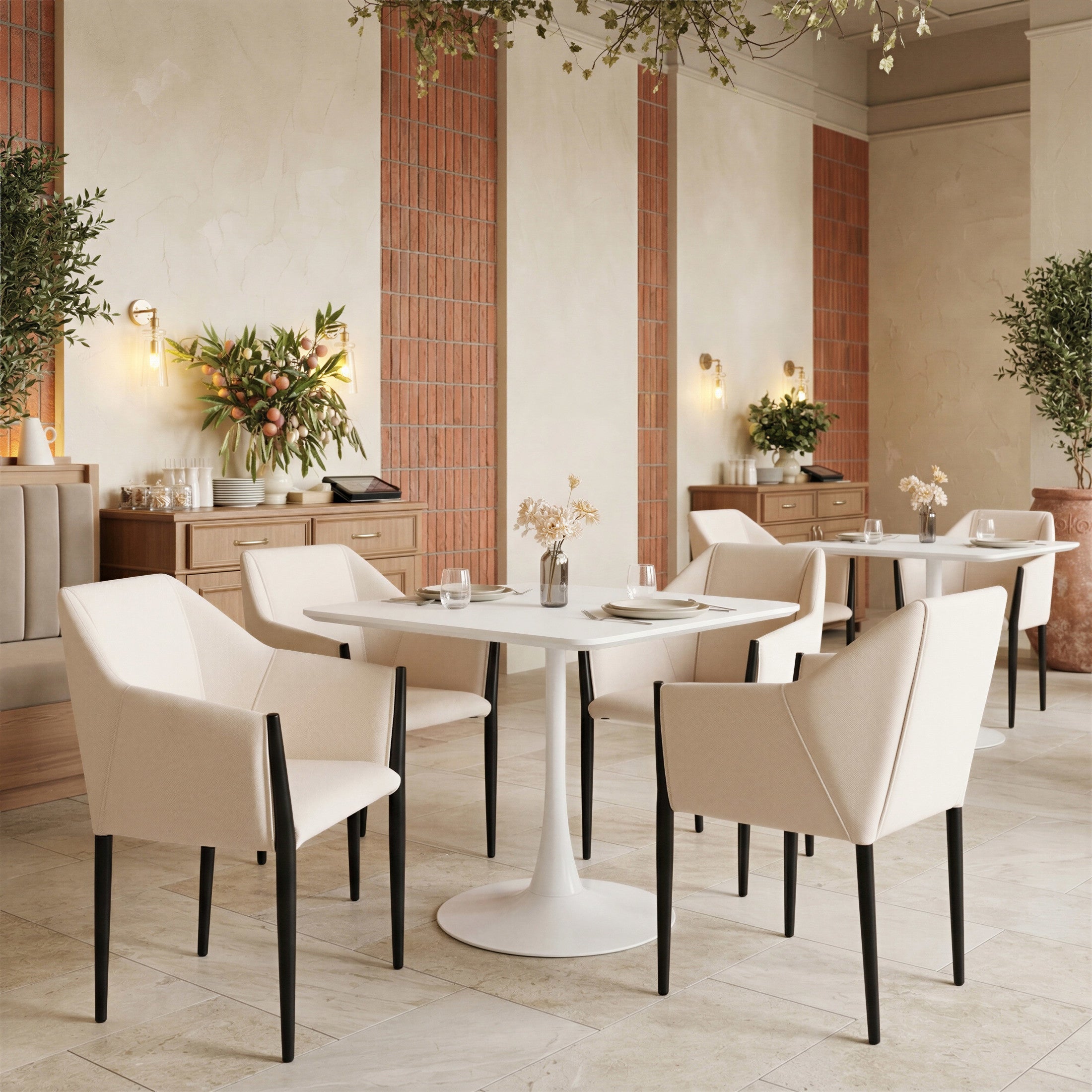 Molly Dining Table White