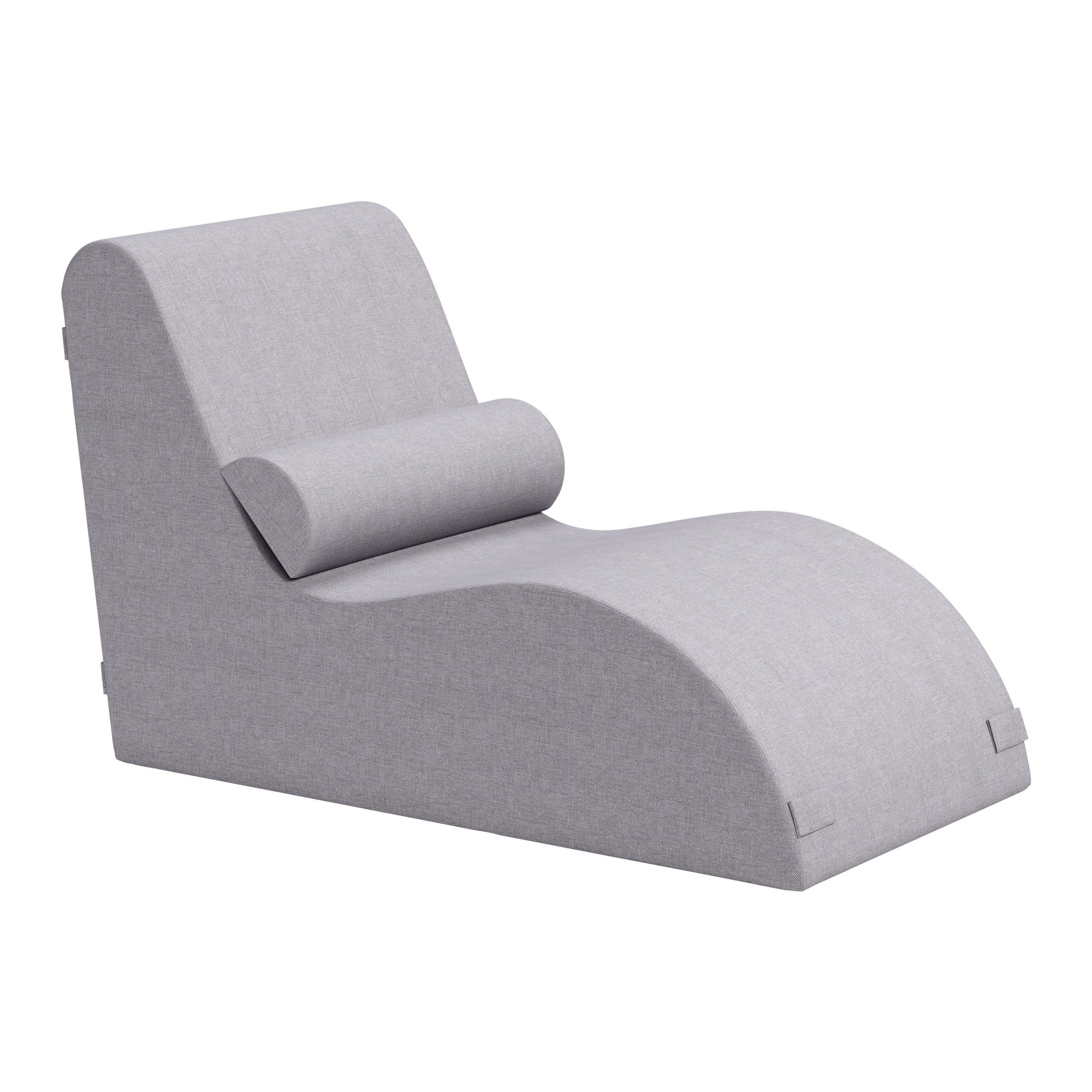 Luanda Chaise Lounge Gray