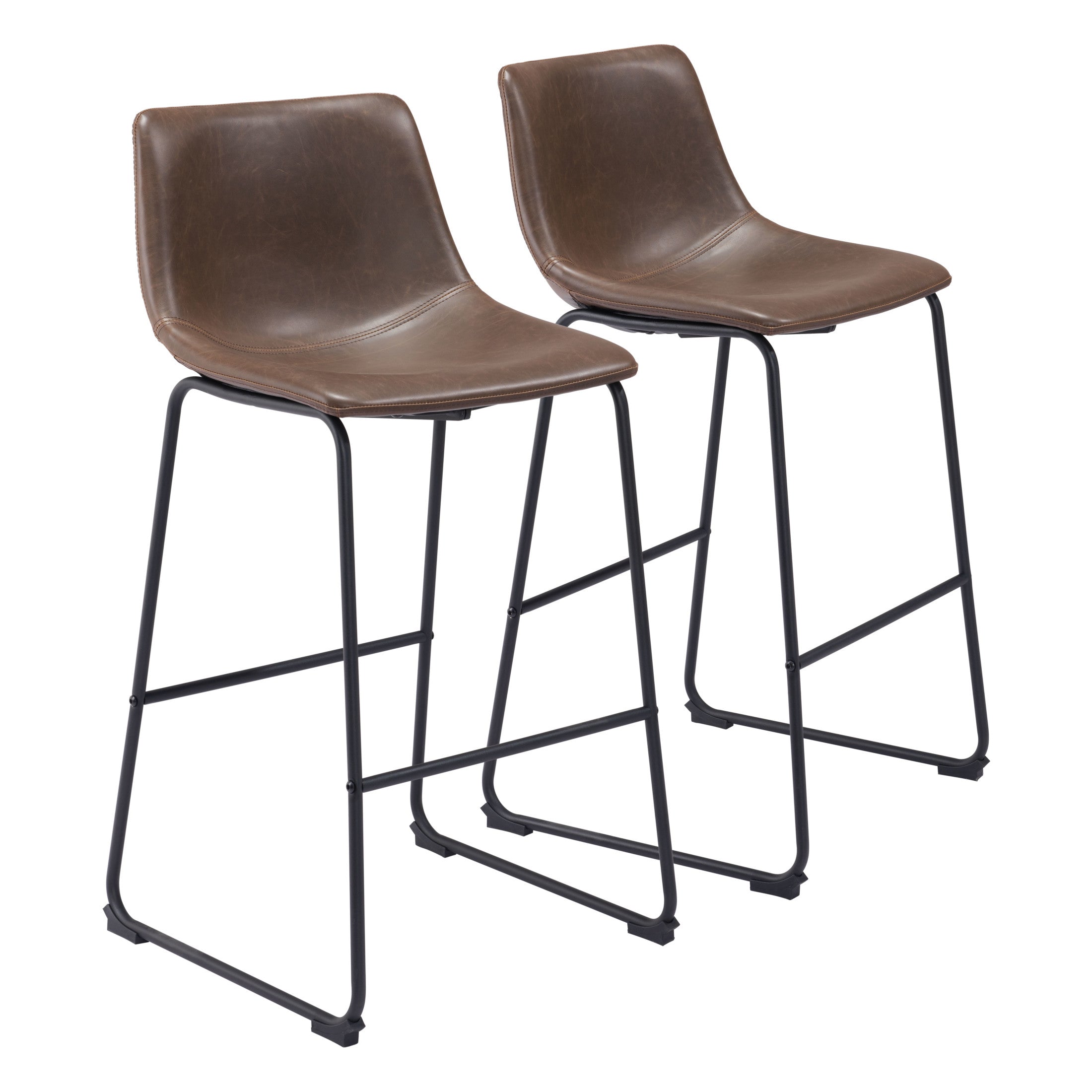 Smart Barstool (Set of 2) Vintage Espresso