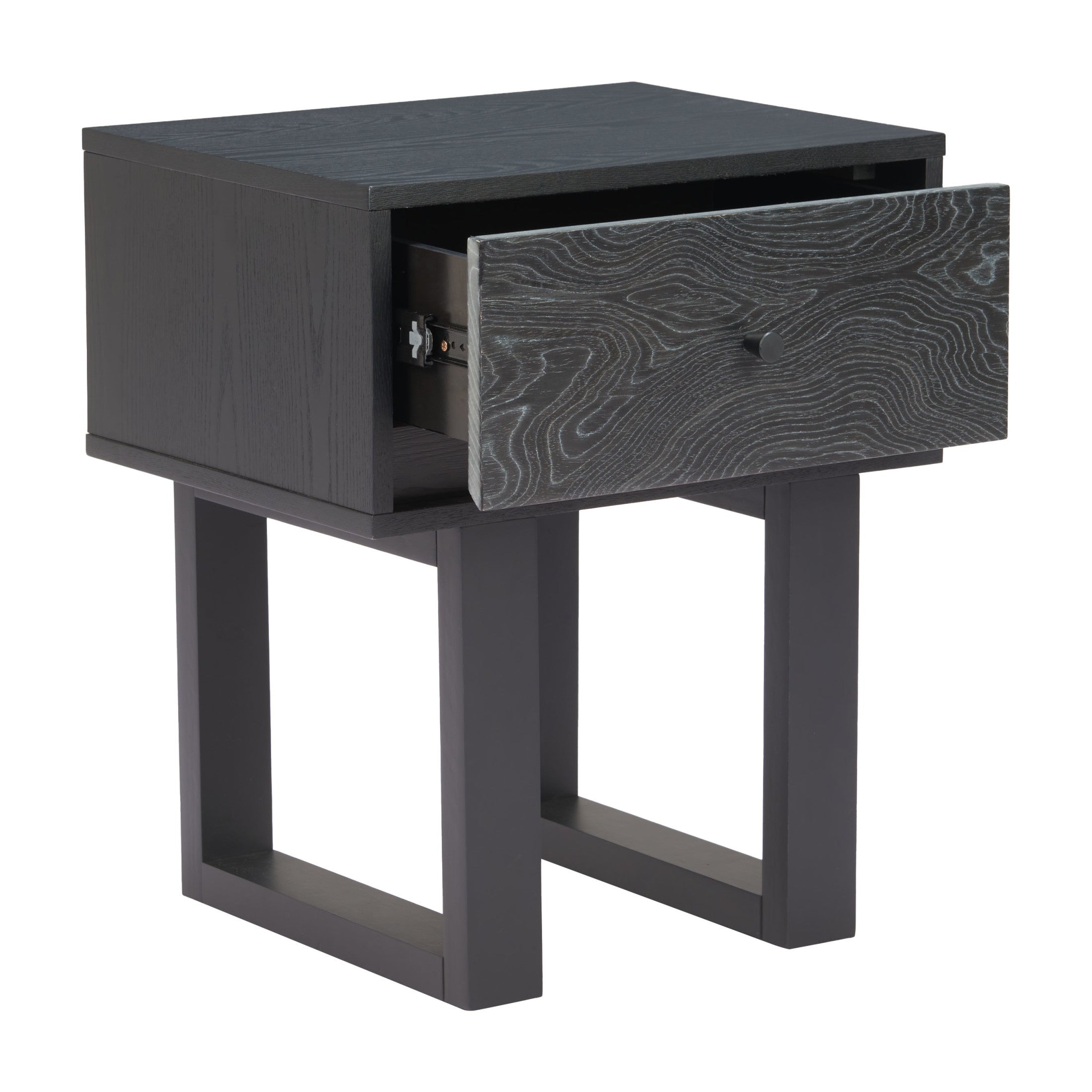 Gus Nightstand Black