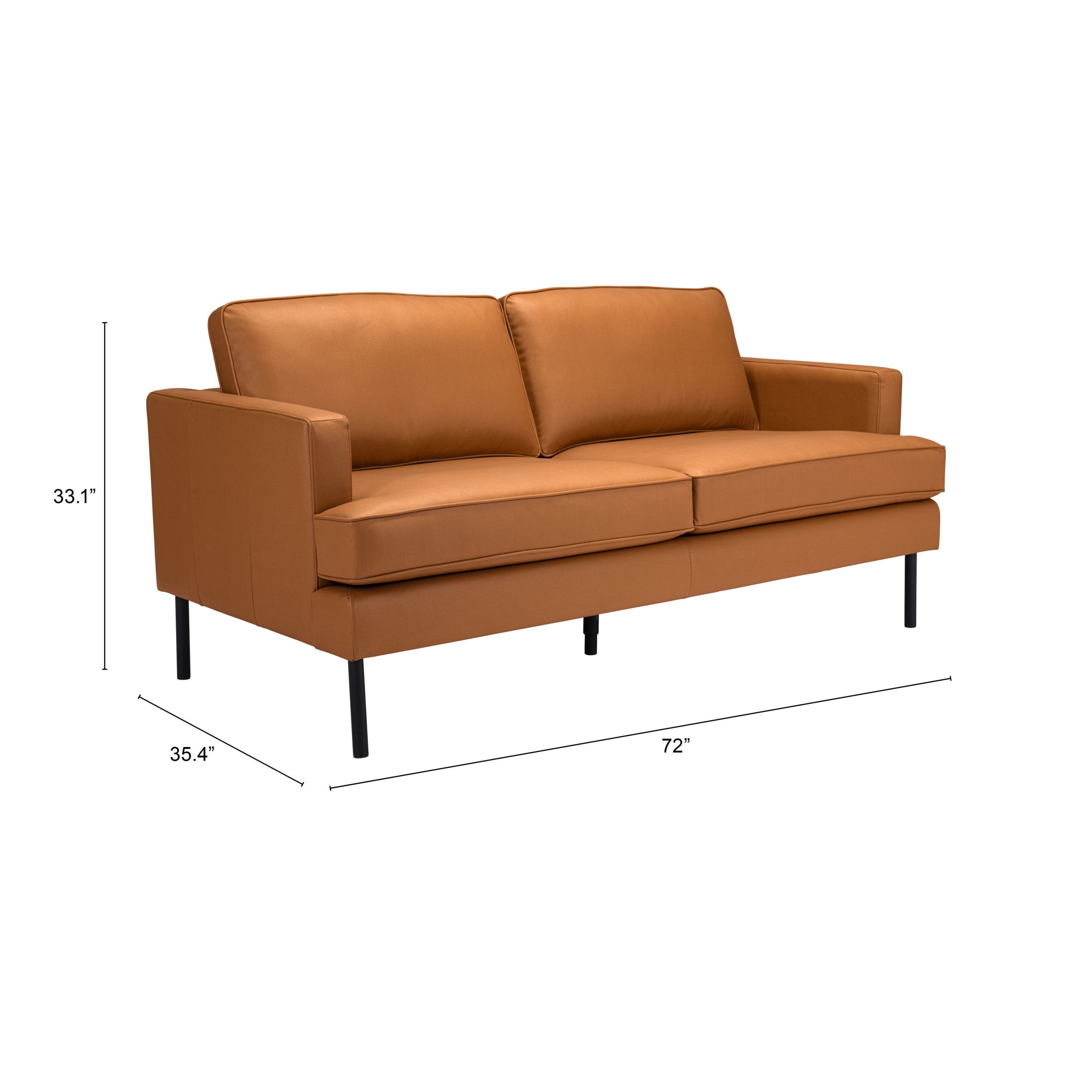 Decade Sofa Brown
