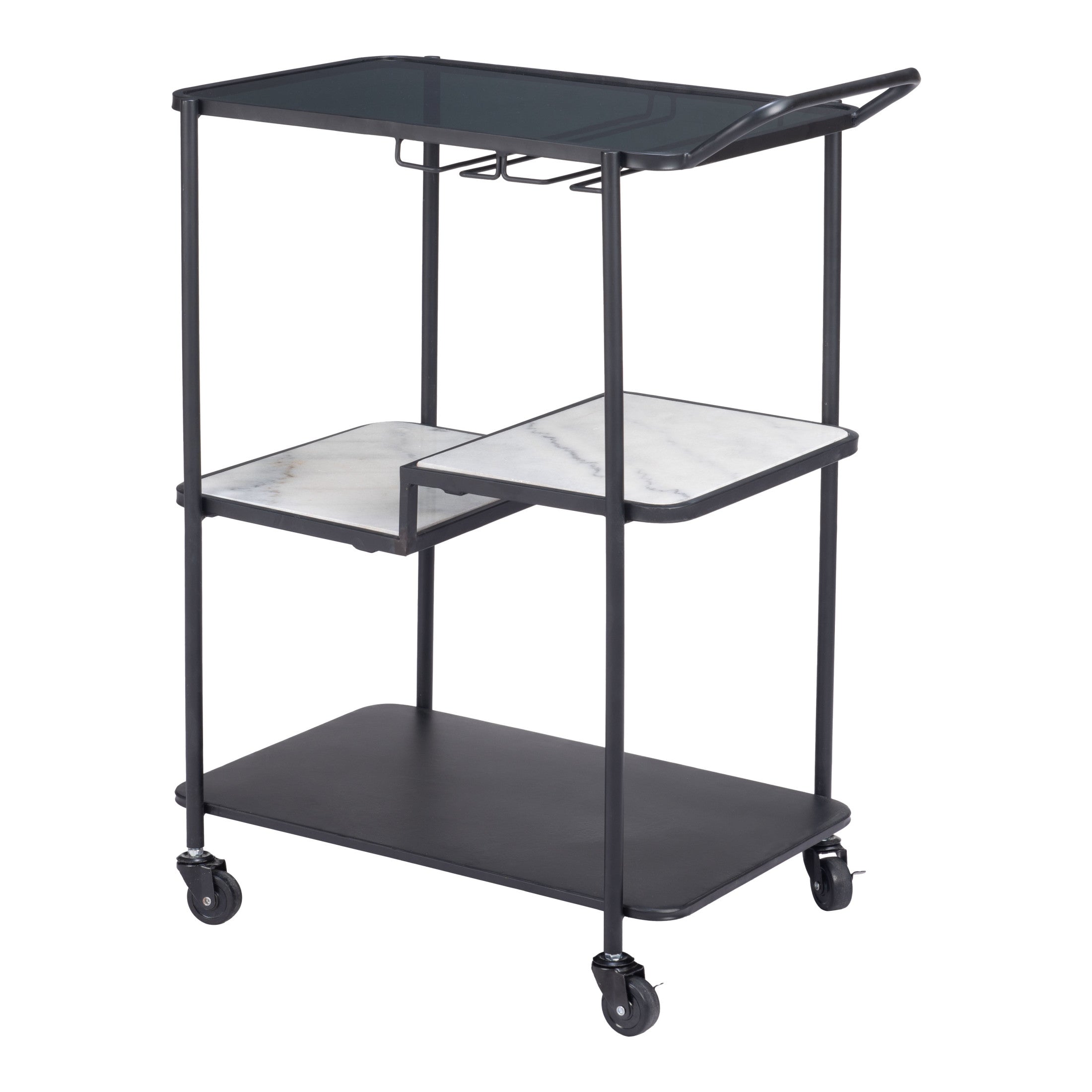 Constanza Bar Cart Black