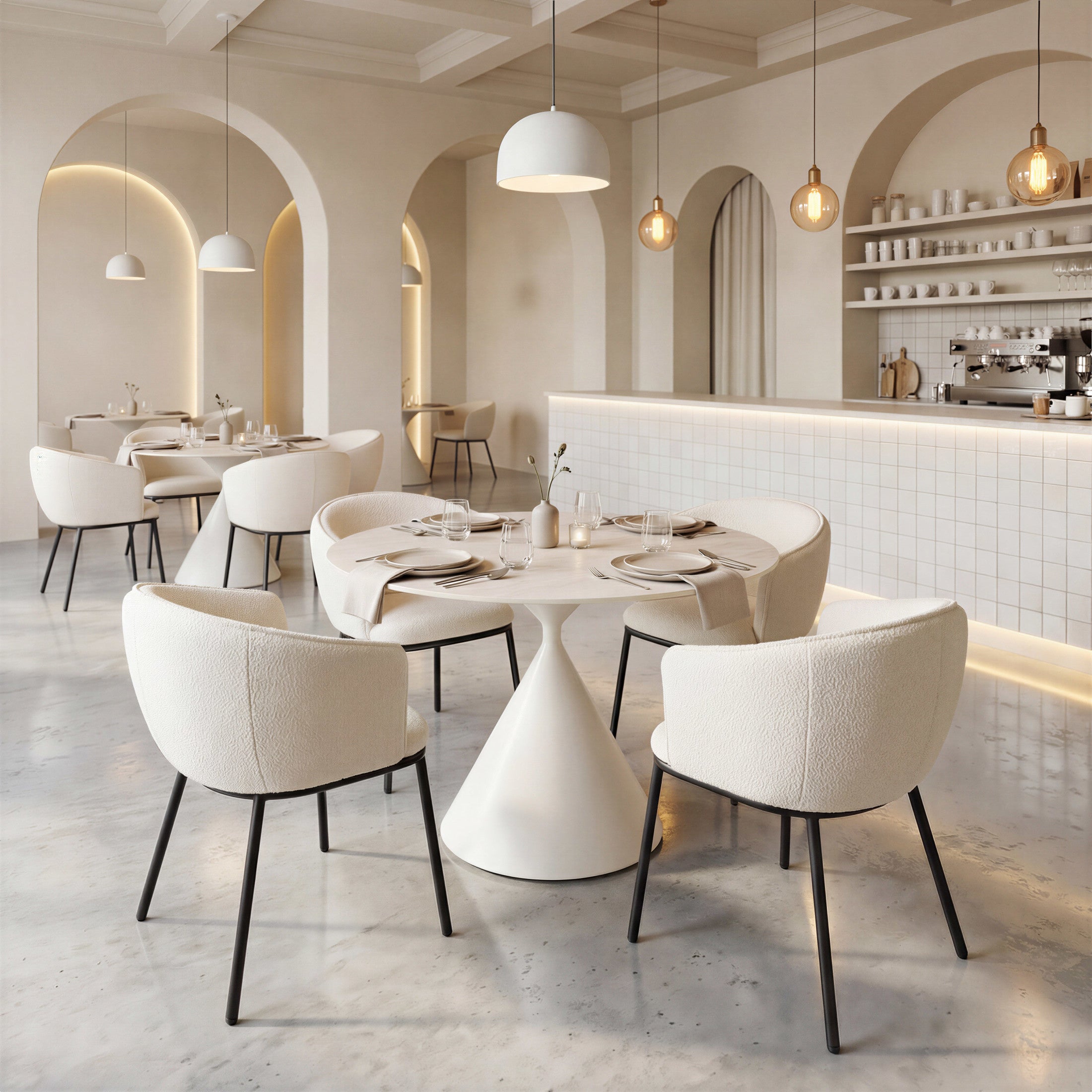 Essen Dining Chair Ivory