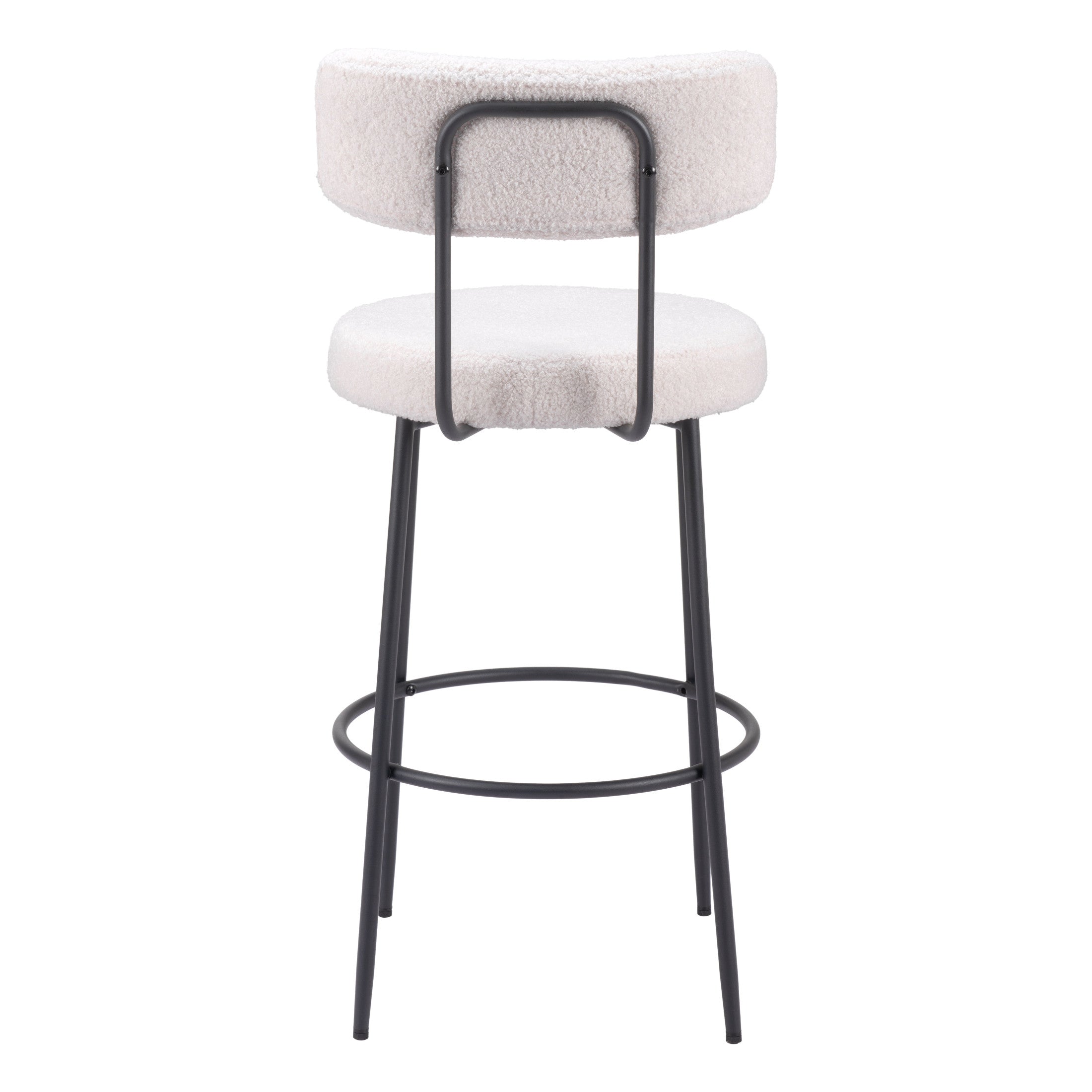Blanca Barstool (Set of 2) Ivory