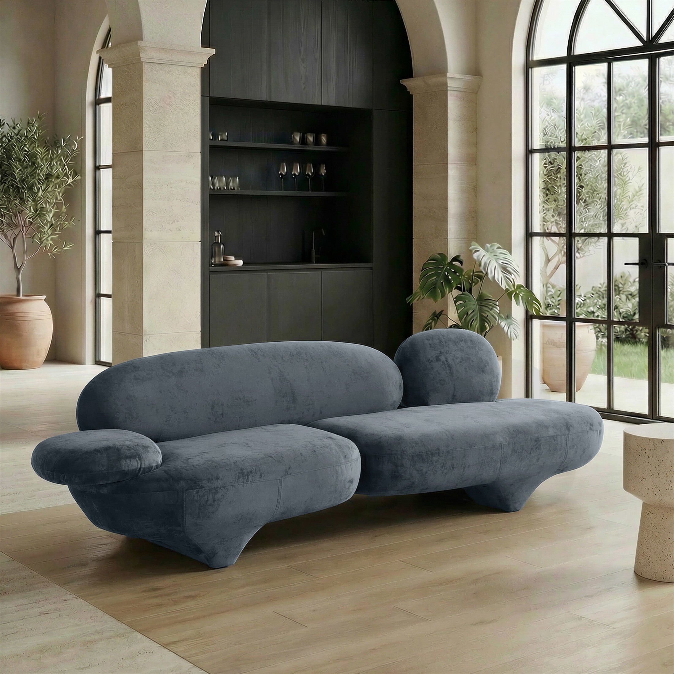 Oblak Sofa Storm Gray
