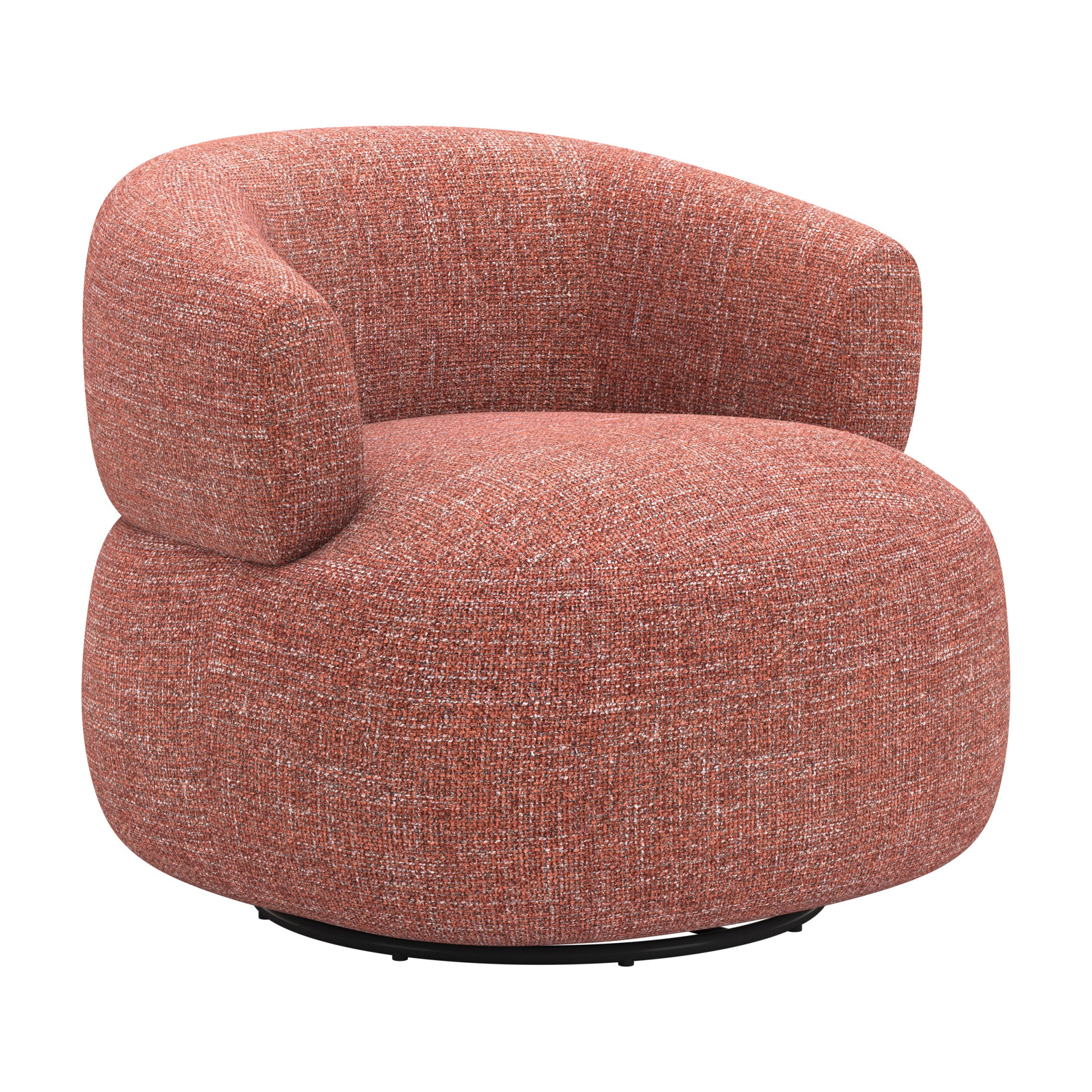 Venezia Swivel Chair Brown
