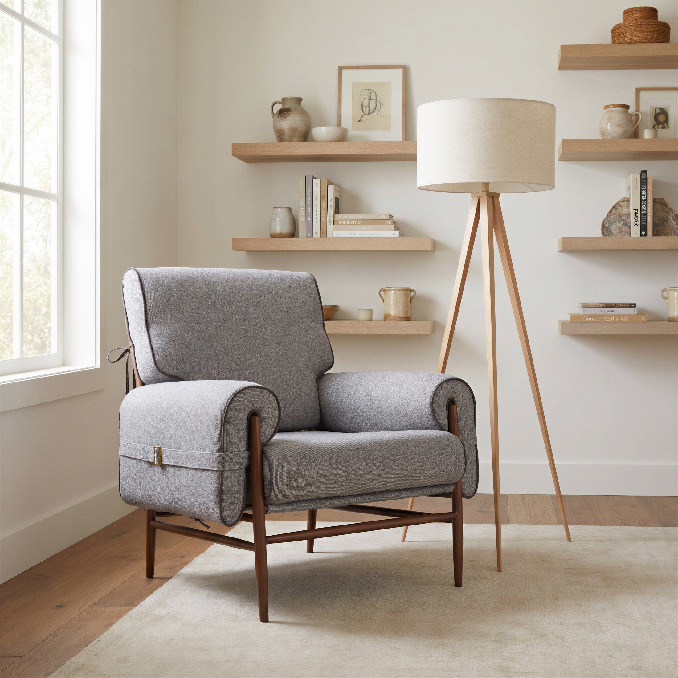 Klem Accent Chair Gray