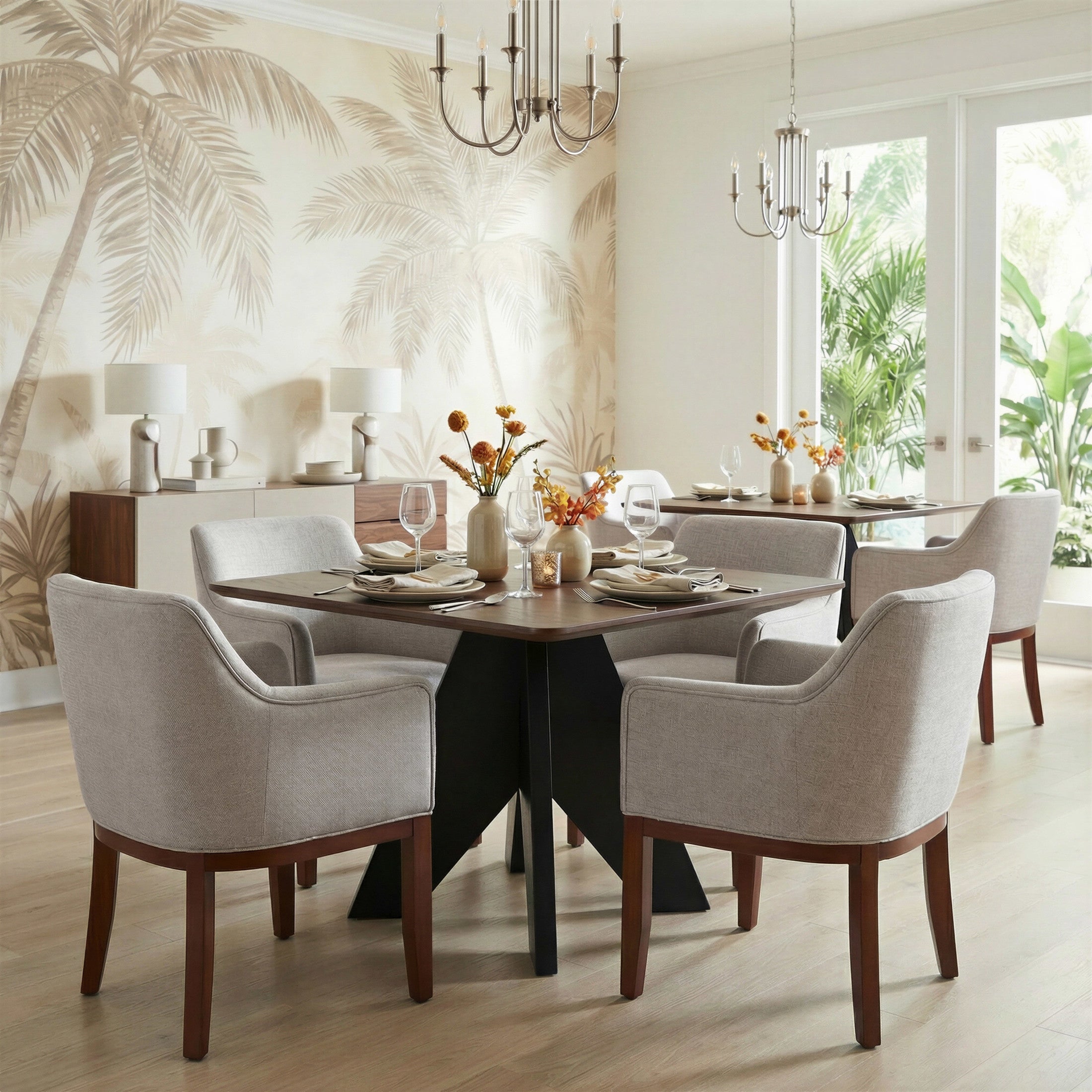Berbera Dining Chair Gray