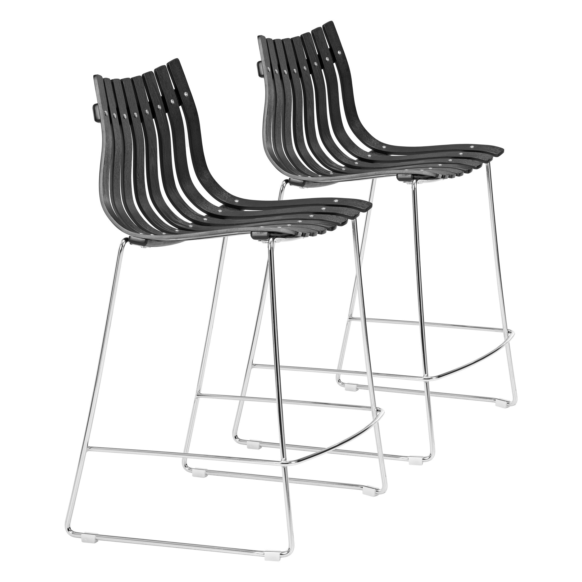 Beaufort Counter Stool (Set of 2) Black