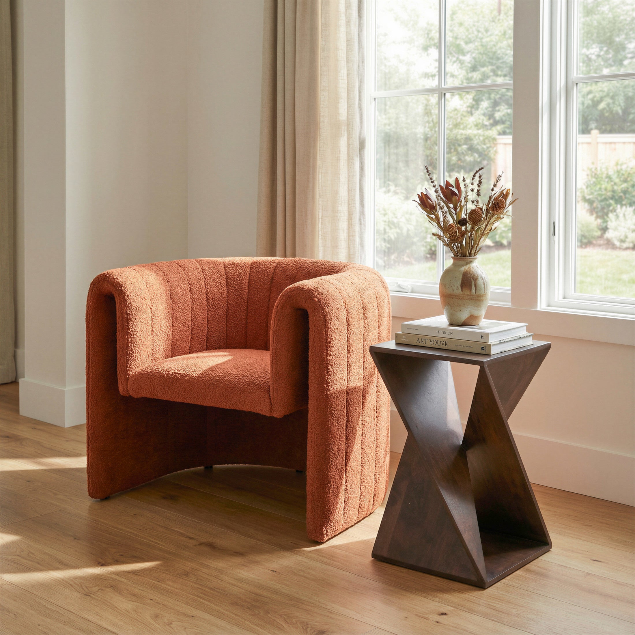 Alba Accent Table Walnut