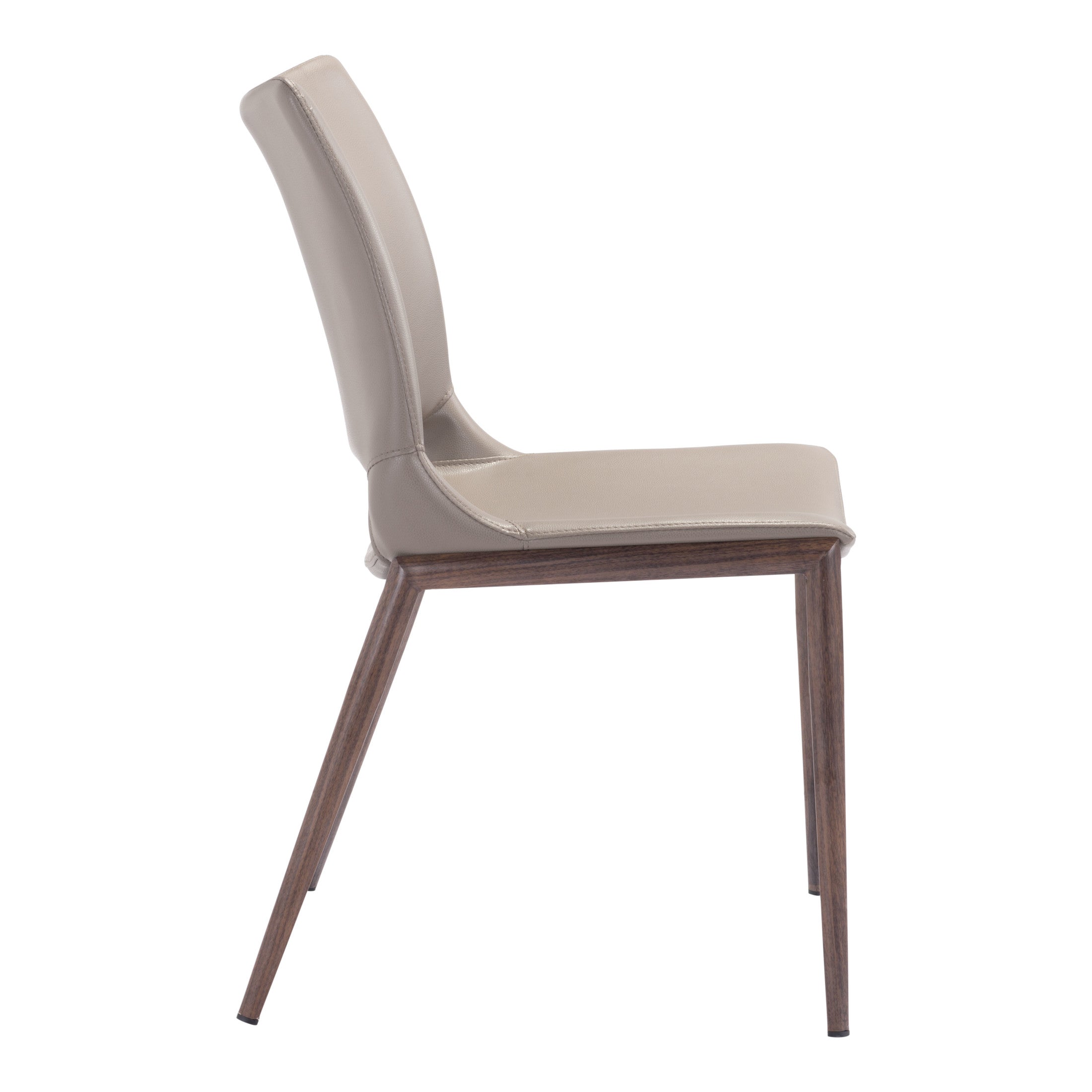 Ace Dining Chair (Set of 2) Brown & Walnut