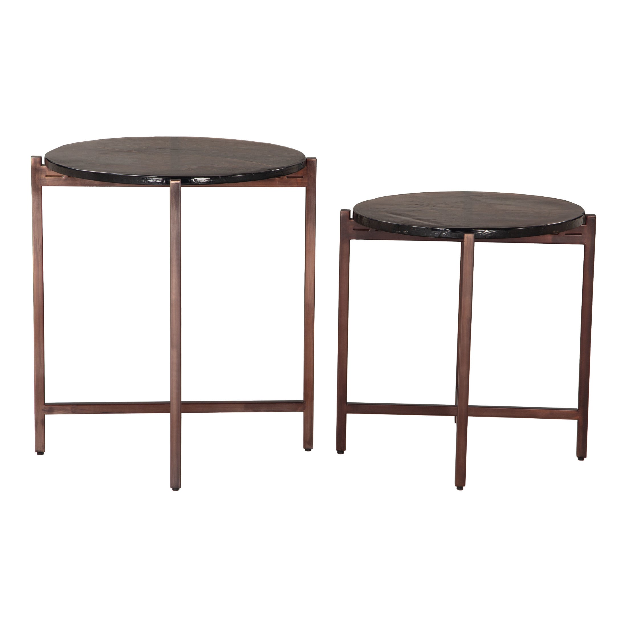 Gema Coffee Table Set (2-Piece) Bronze