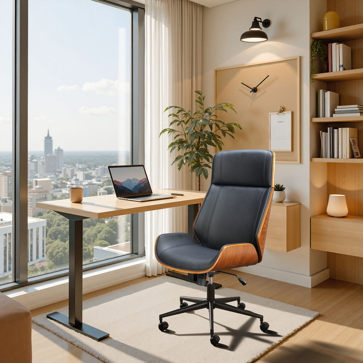 Flex High Back Office Chair Black