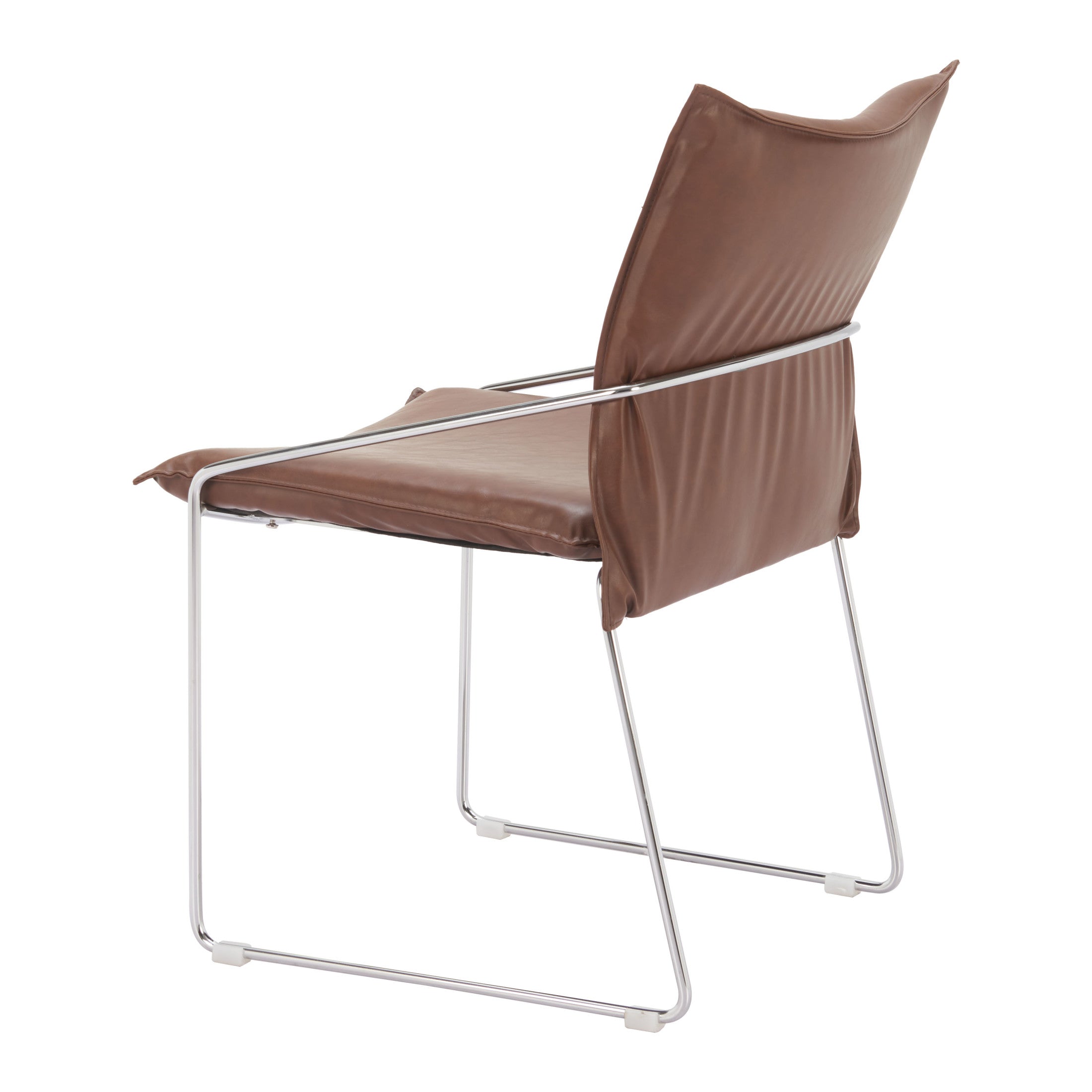 Pola Dining Chair (Set of 2) Brown